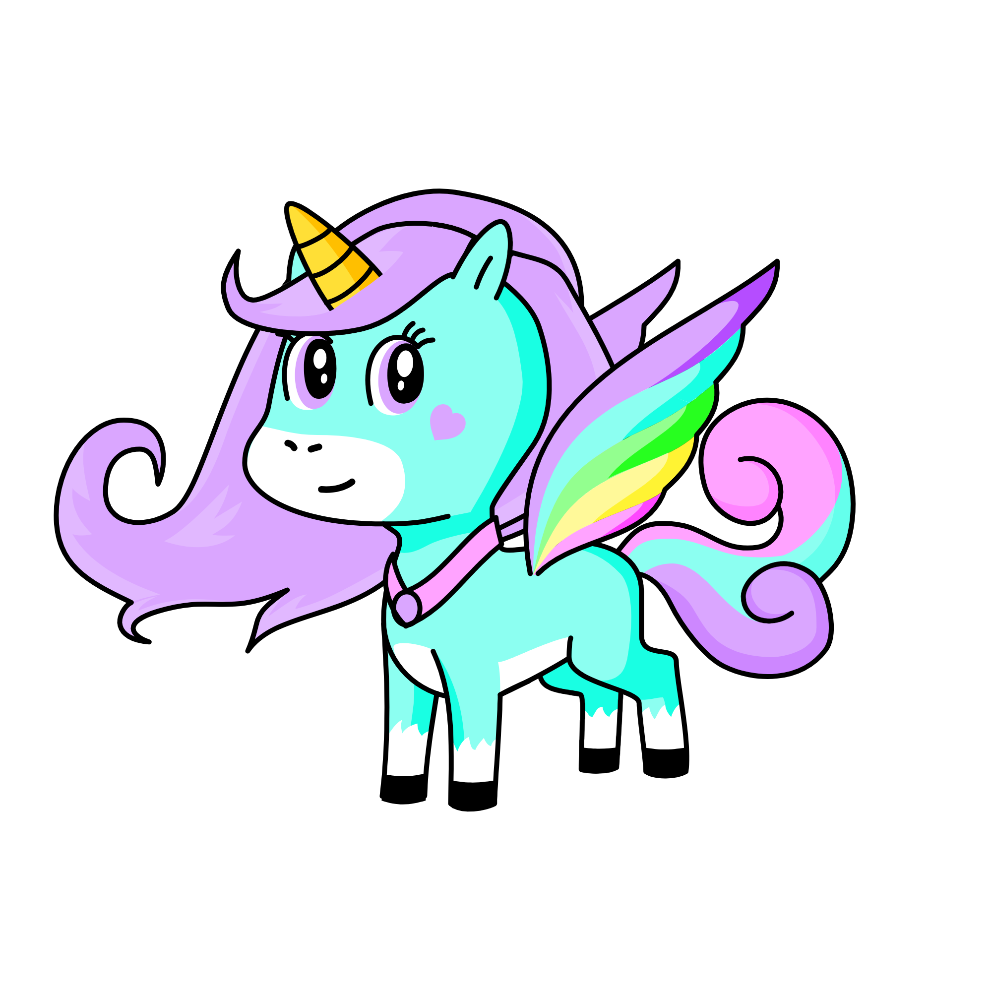 Luna, the unicorn