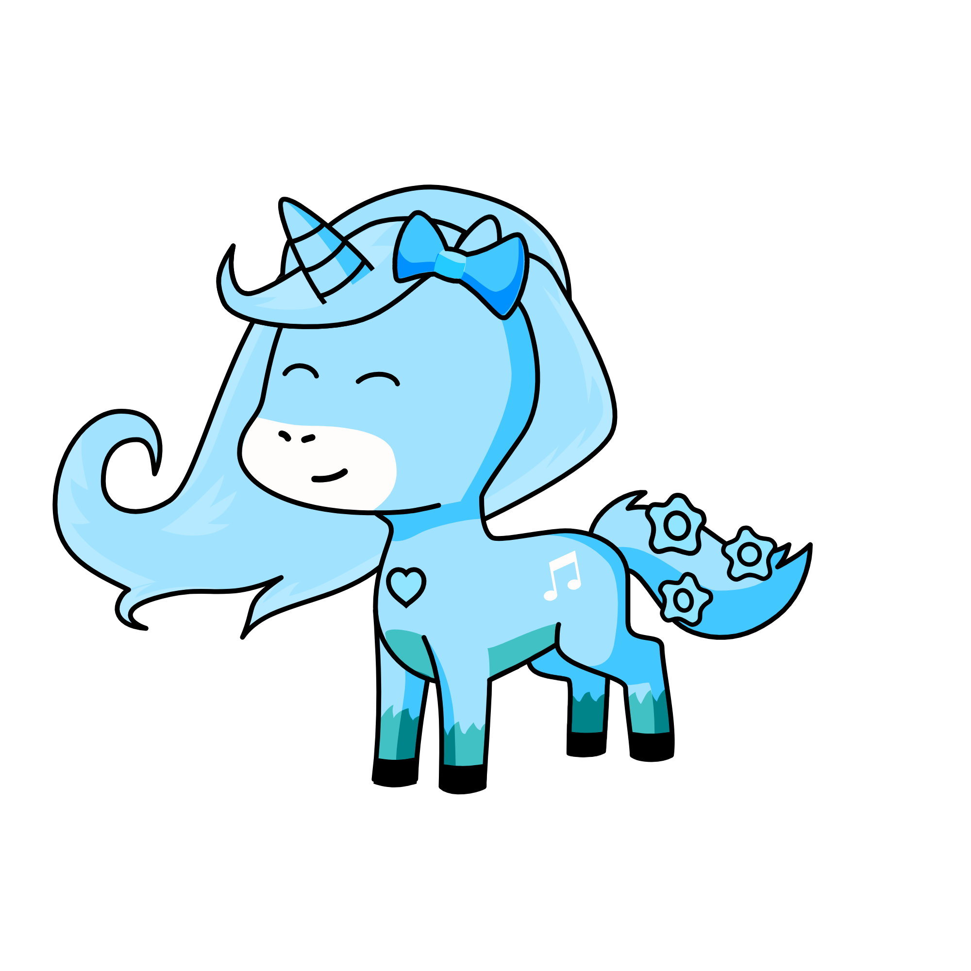oshin, the unicorn
