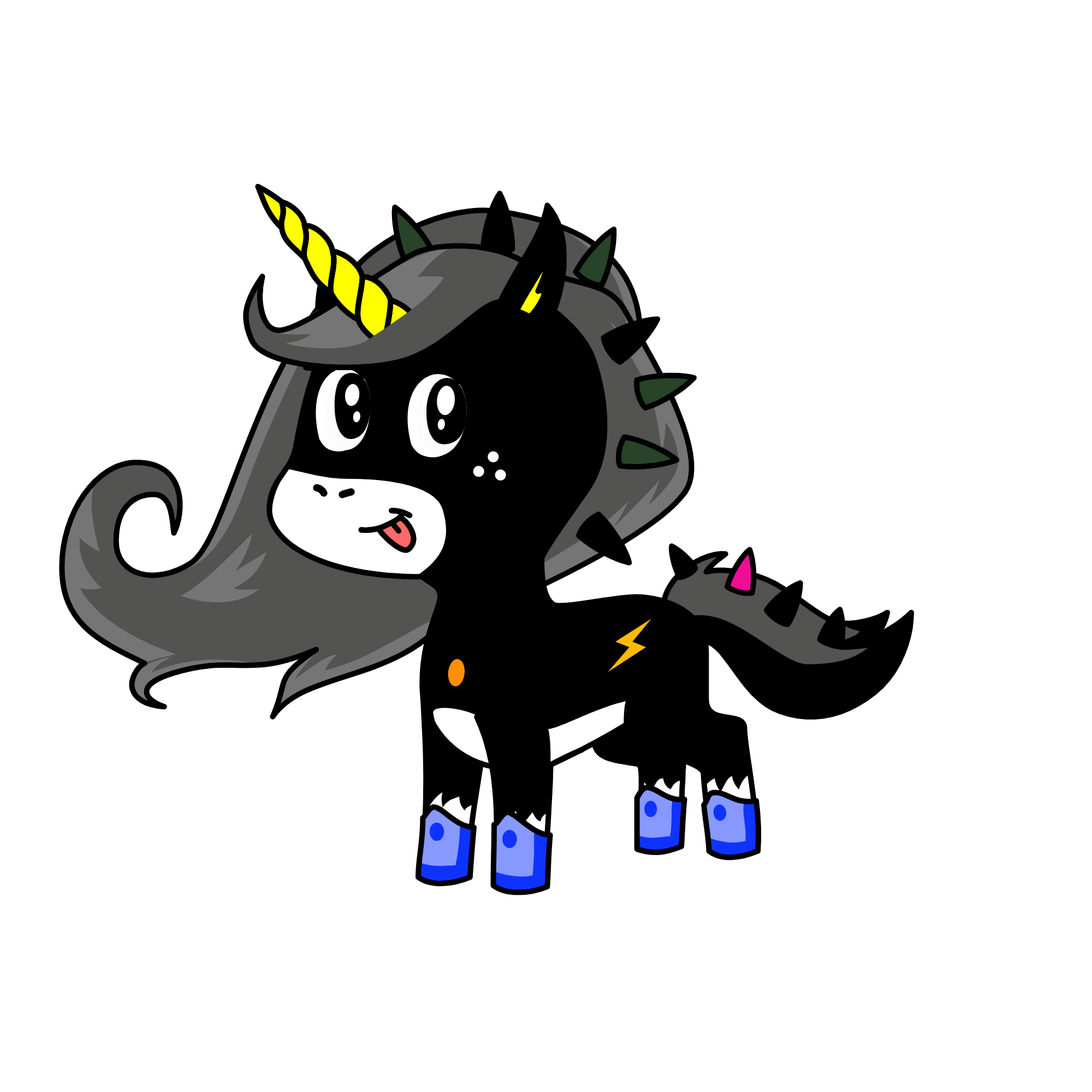 moon, the unicorn