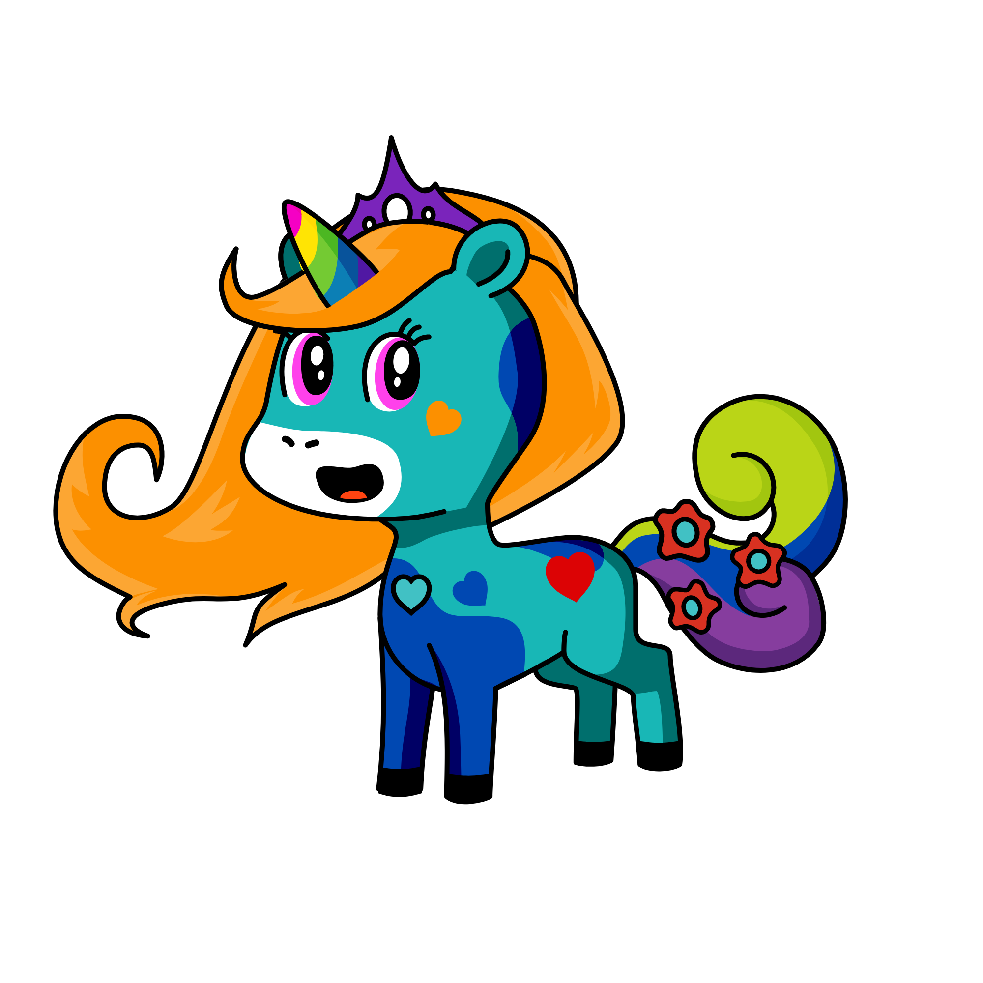 vina, the unicorn