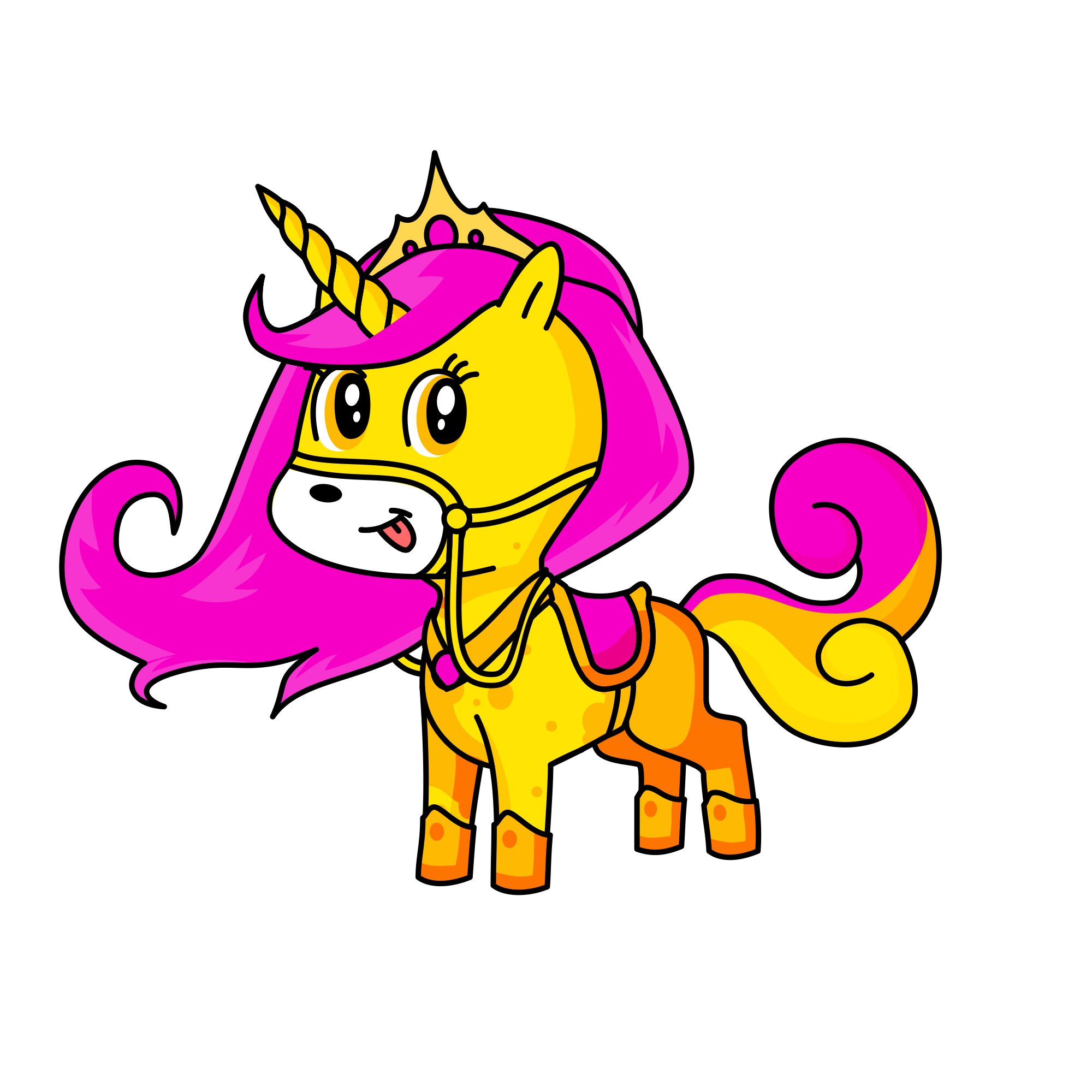 Sunny, the unicorn