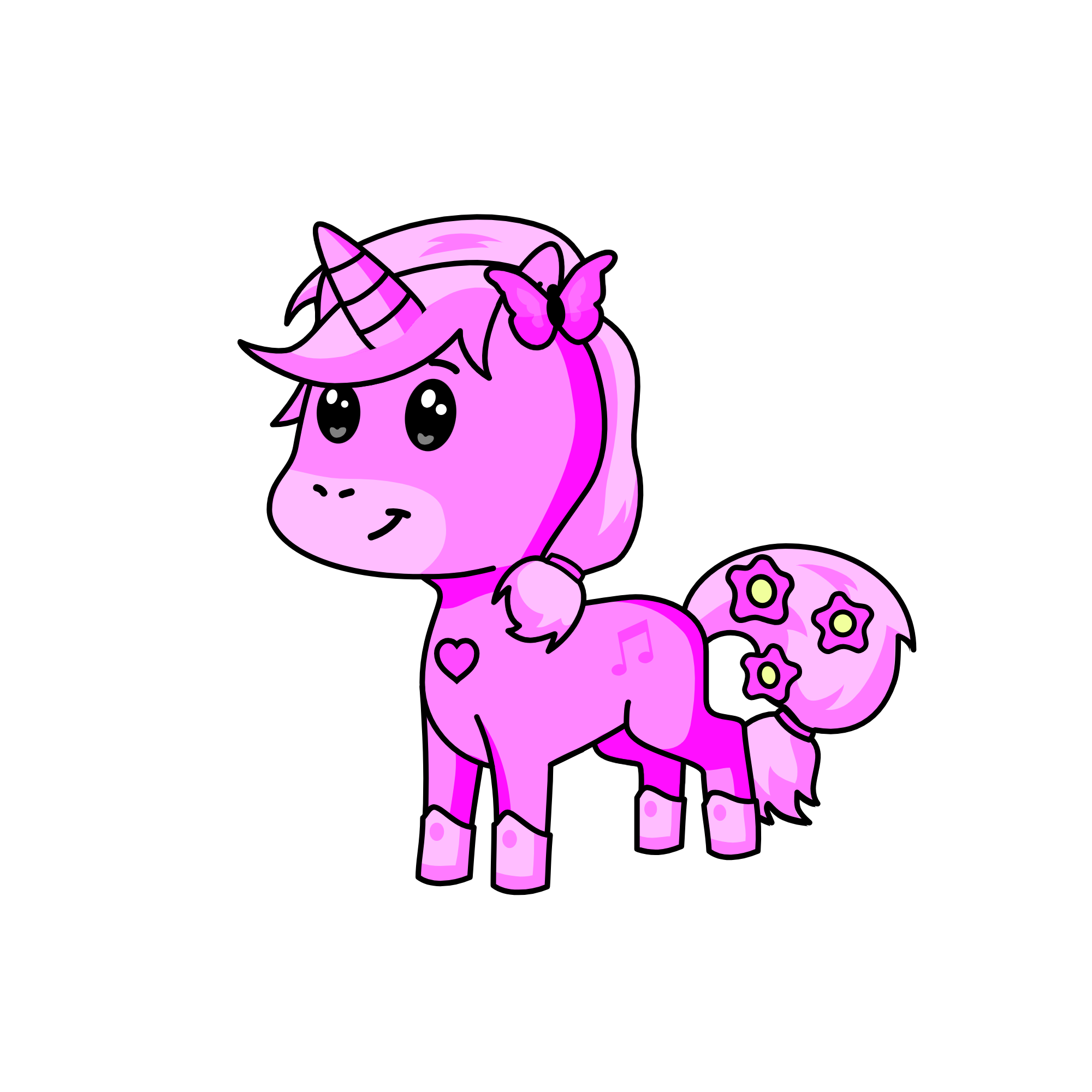 Gabby, the unicorn