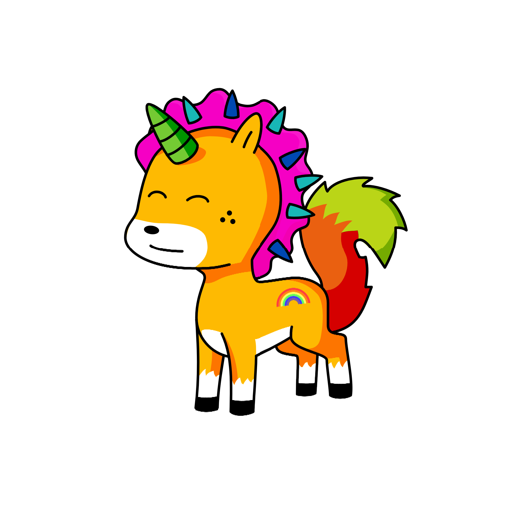 Juampi, the unicorn
