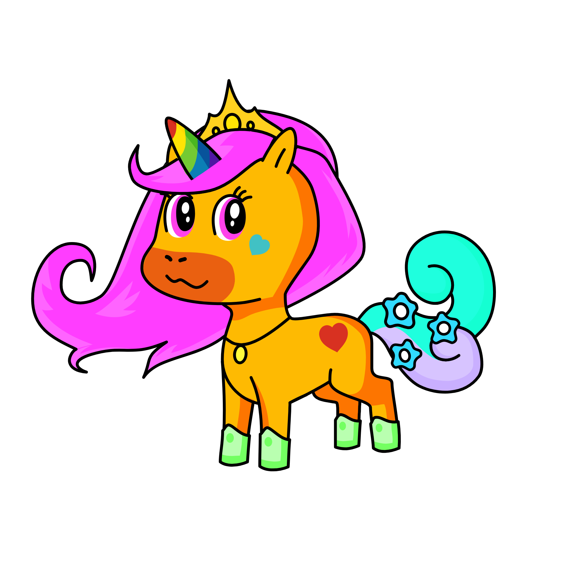  , the unicorn
