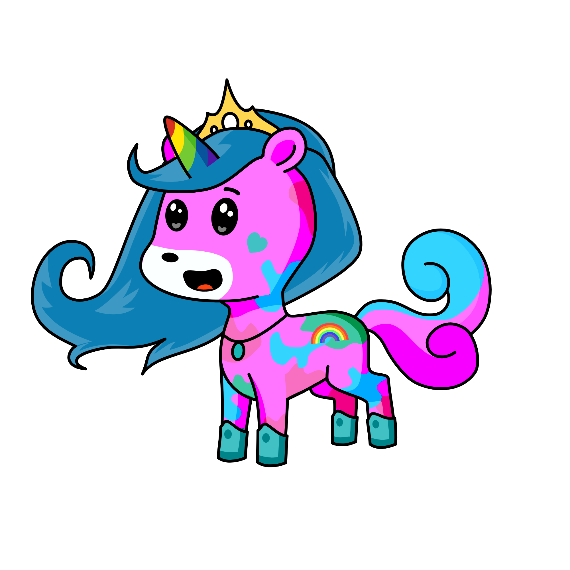 Uzi, the unicorn