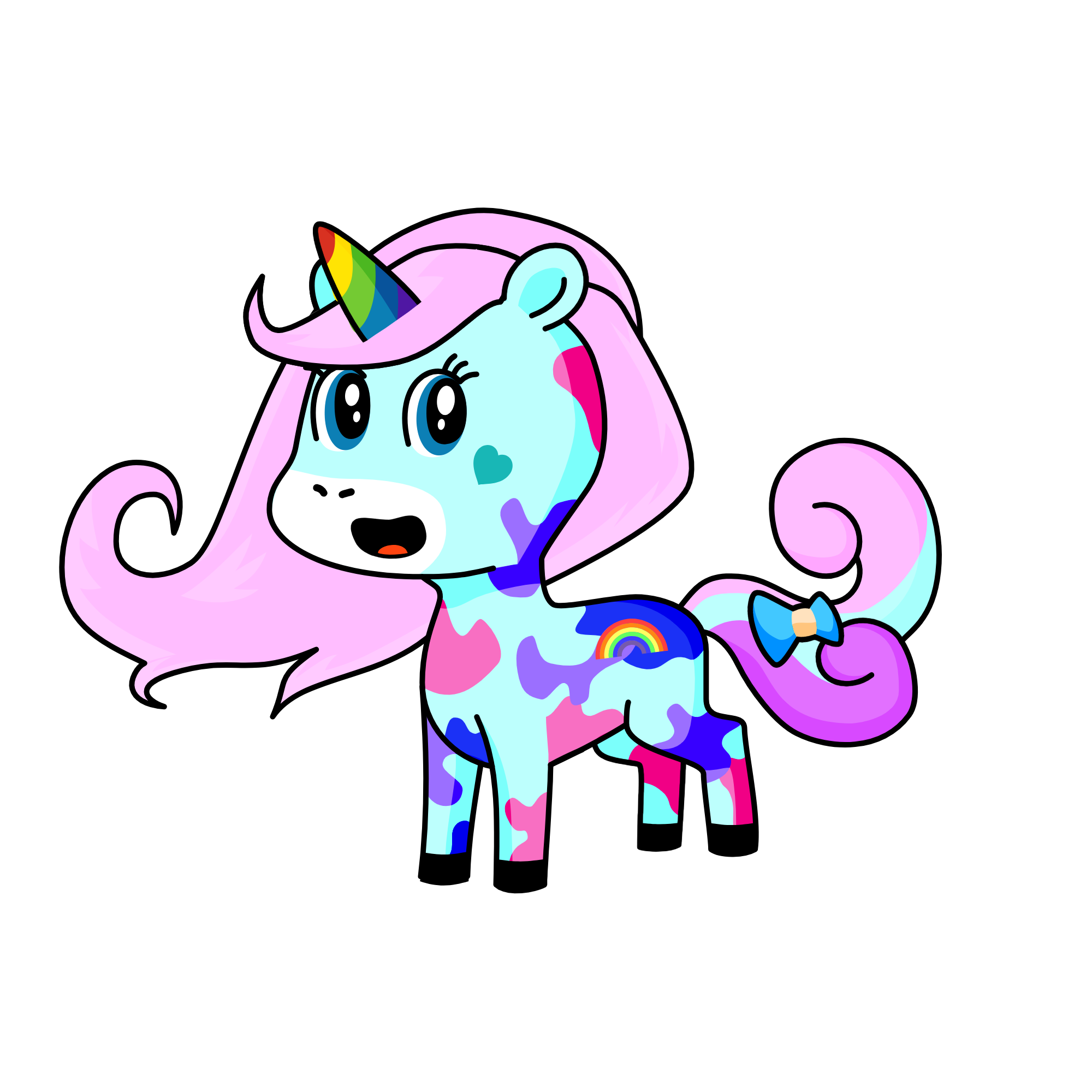 Uzi, the unicorn