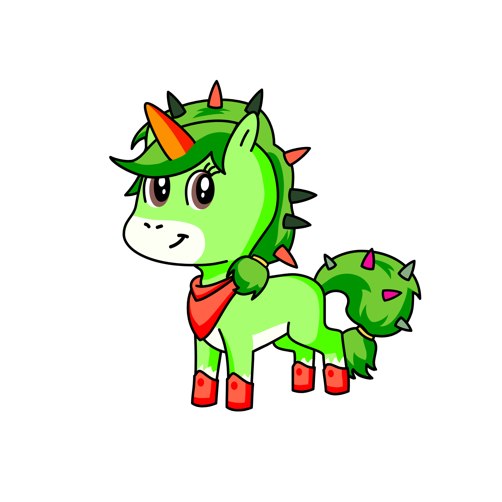 dini, the unicorn