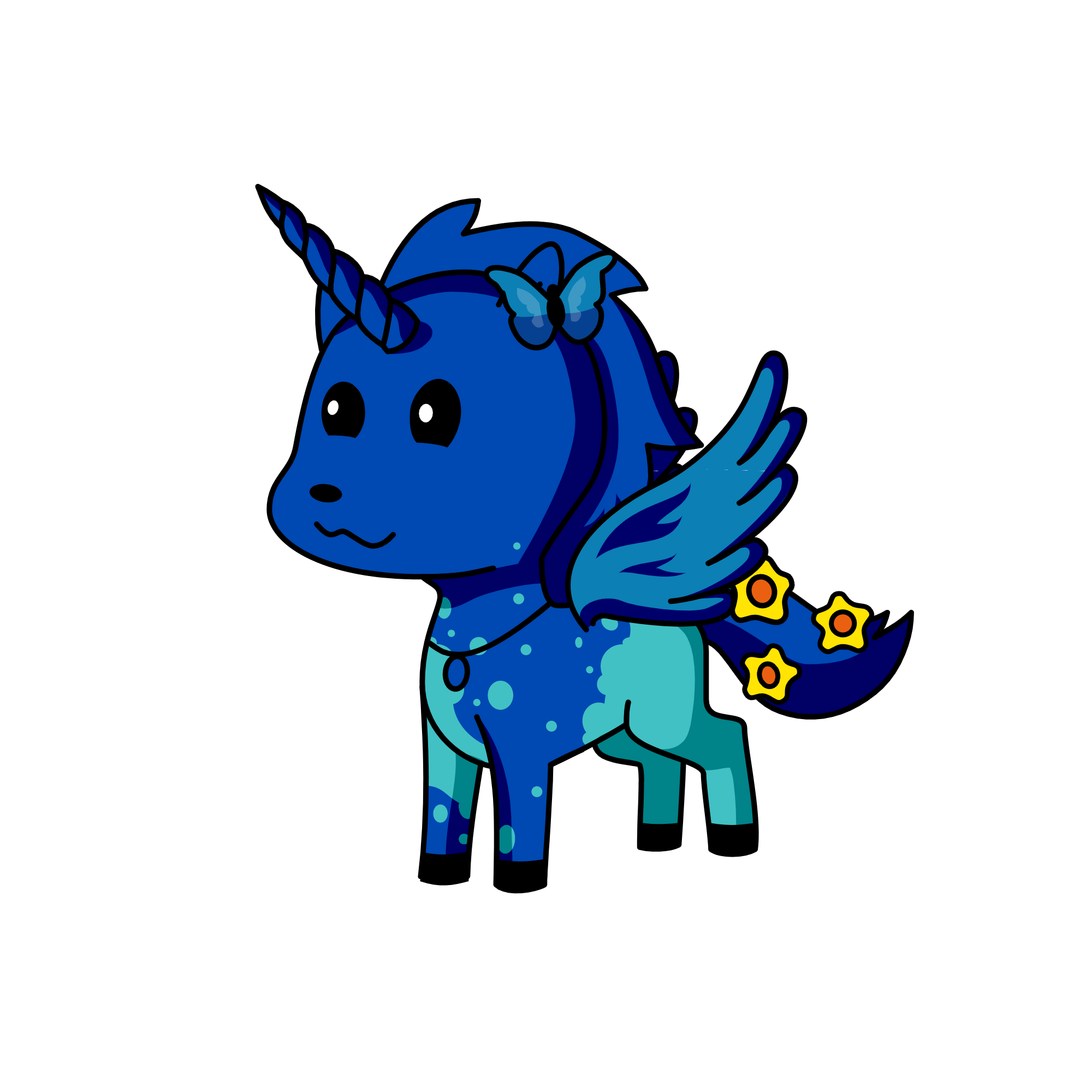 rainy, the unicorn
