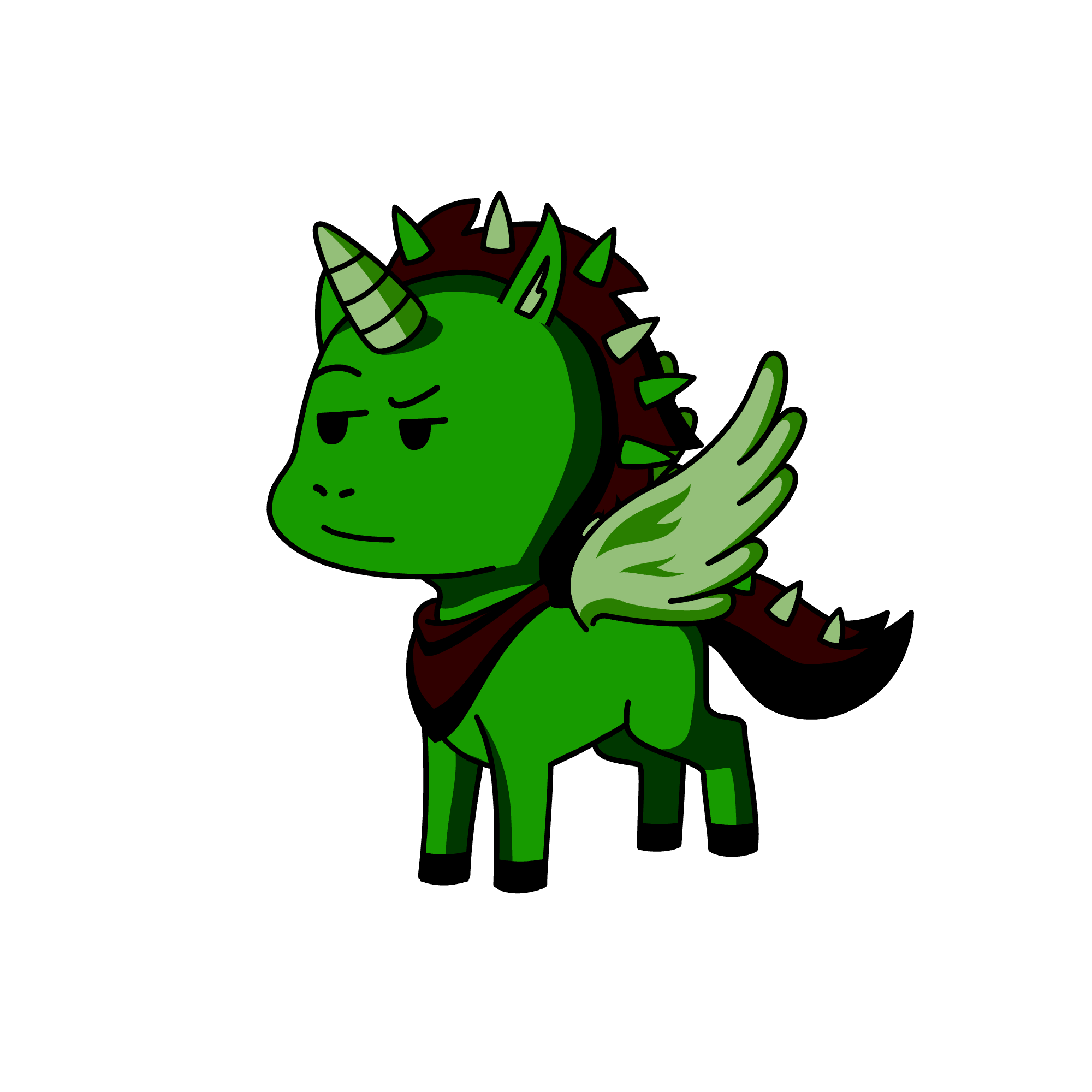 Denn, the unicorn