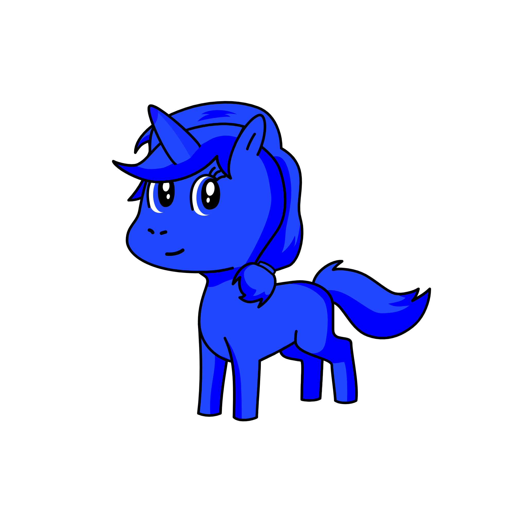 Aqua, the unicorn