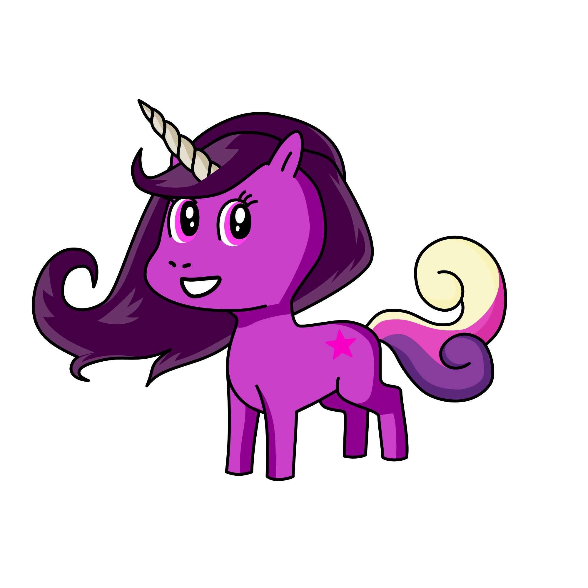 Twilight Sparkle, the unicorn