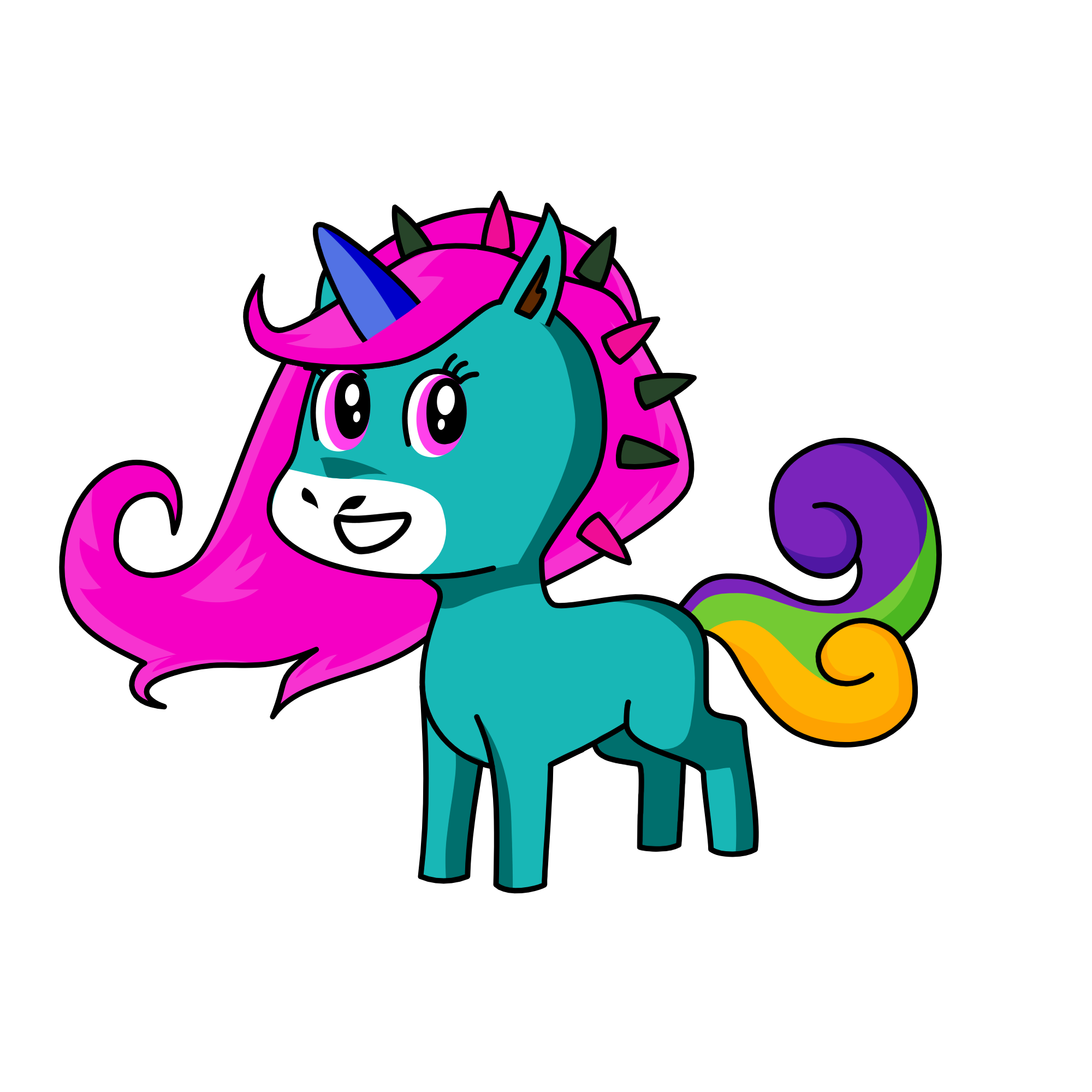 looney, the unicorn