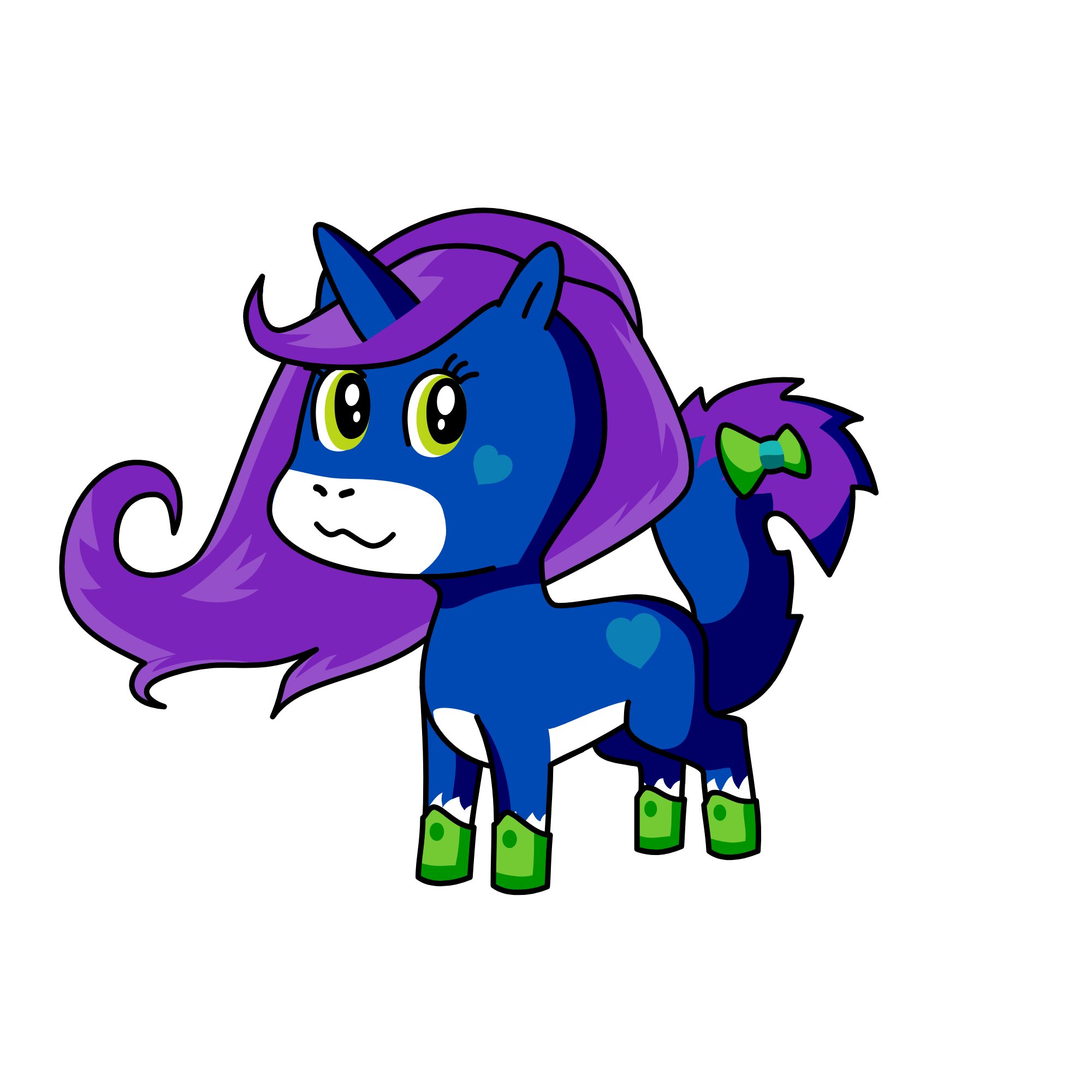 gg, the unicorn