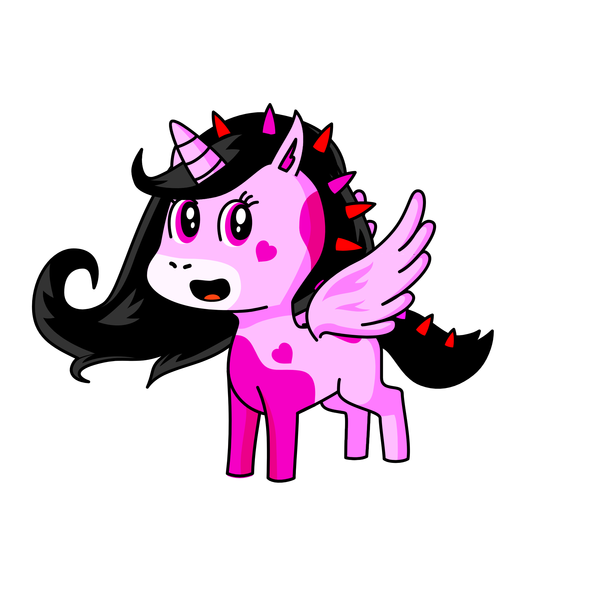 LOVESPIKE, the unicorn