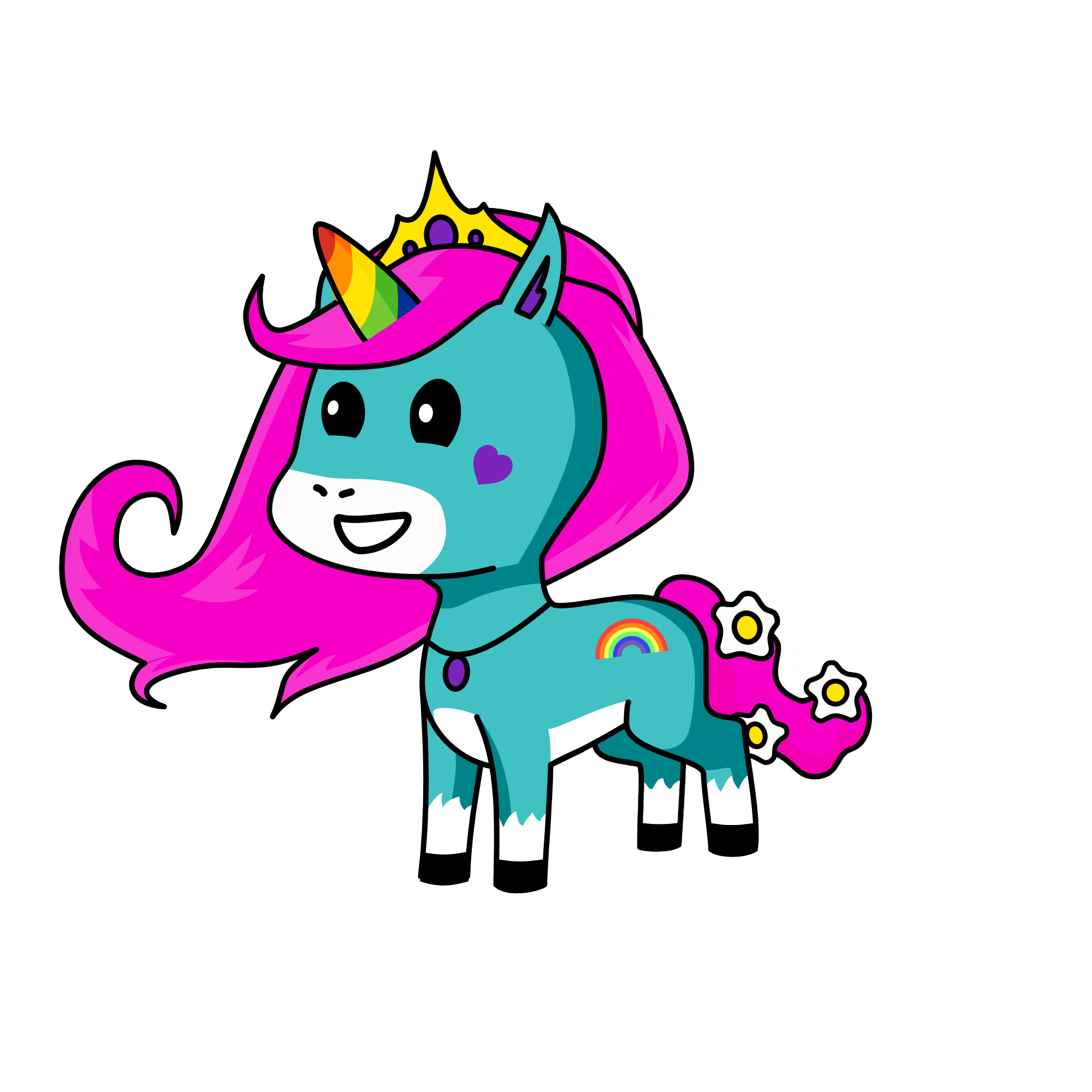 Princess Carla, the unicorn