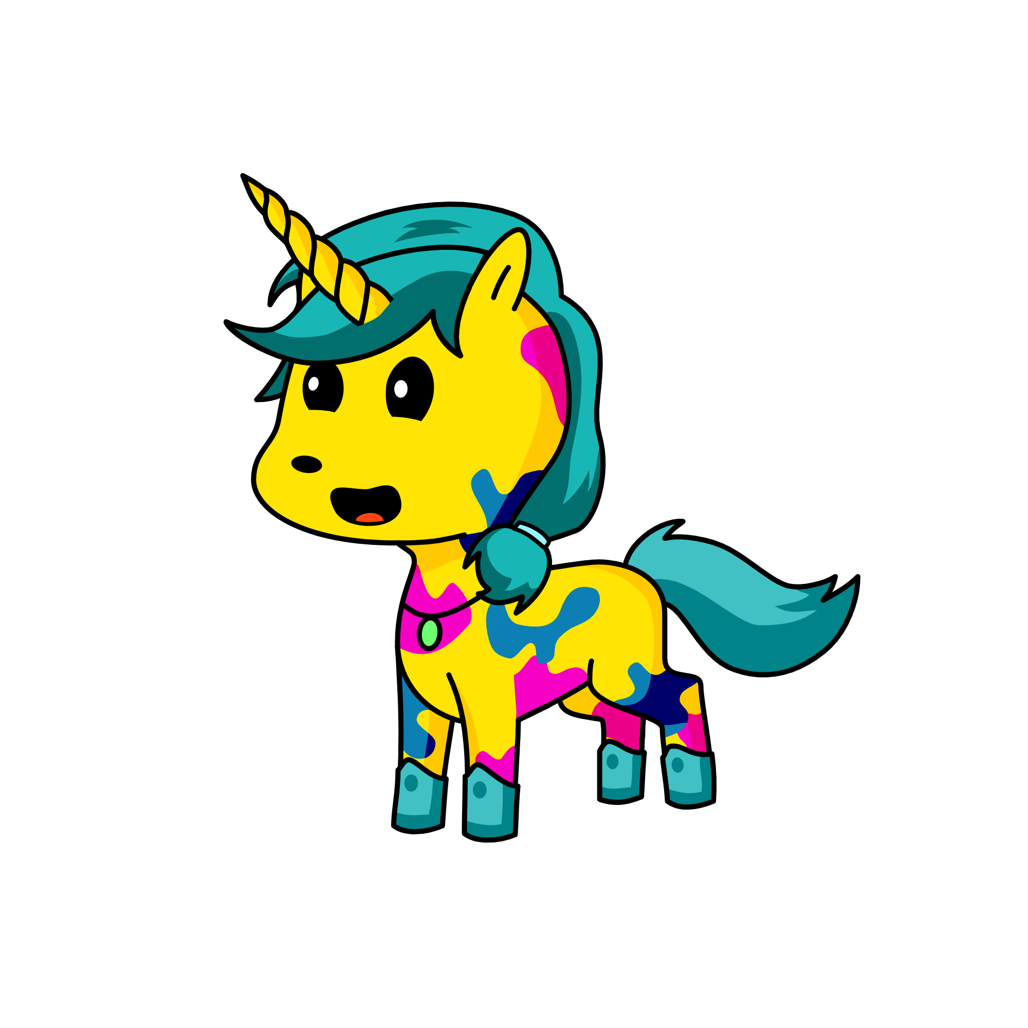 Papaya, the unicorn