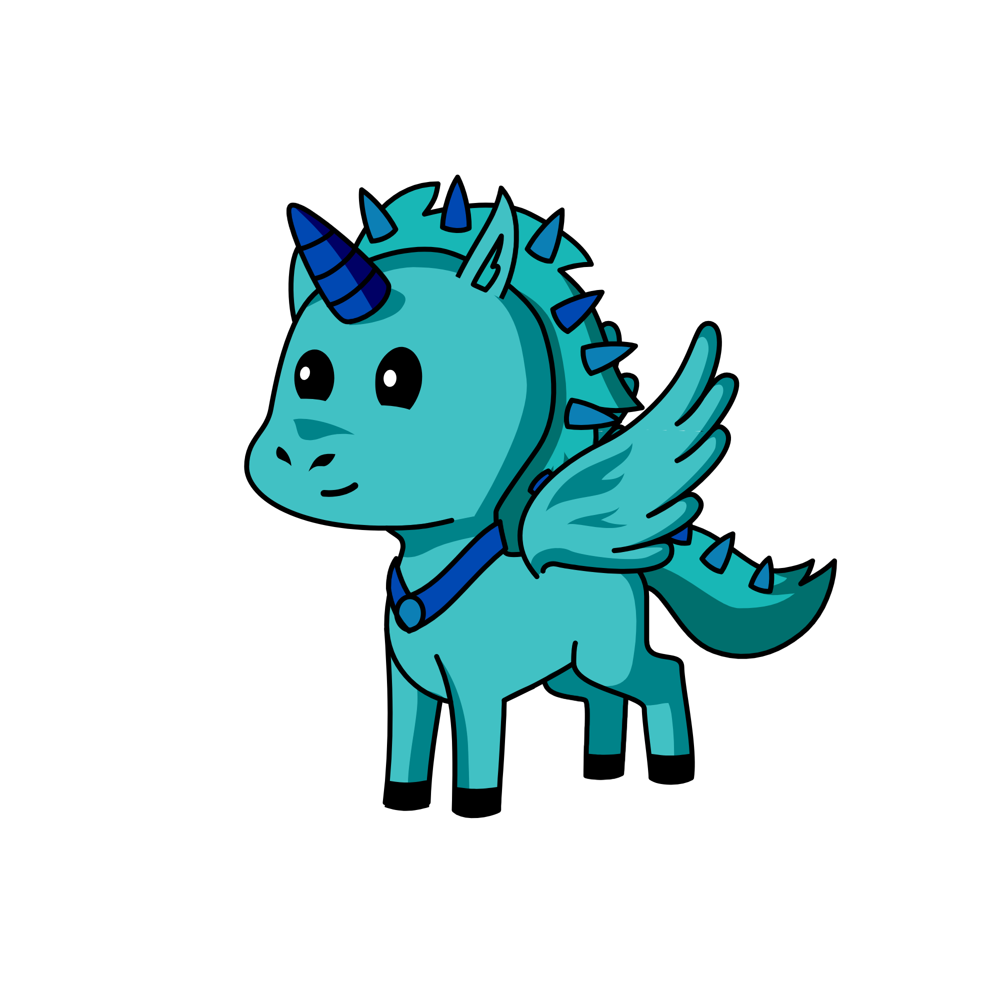 Frosty, the unicorn
