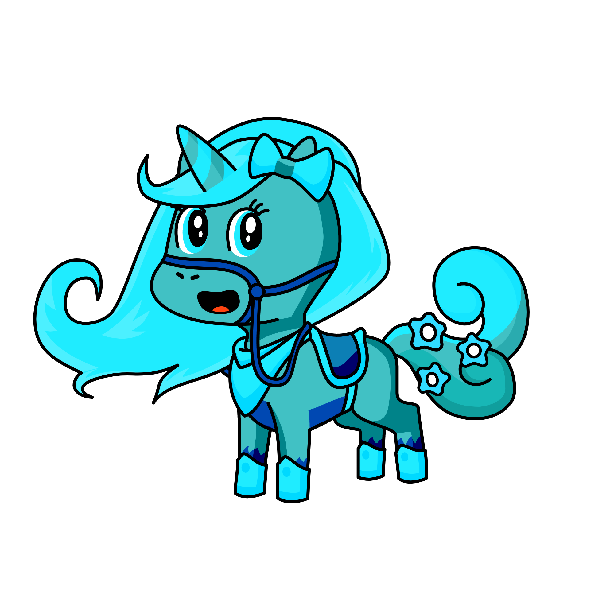 winter, the unicorn