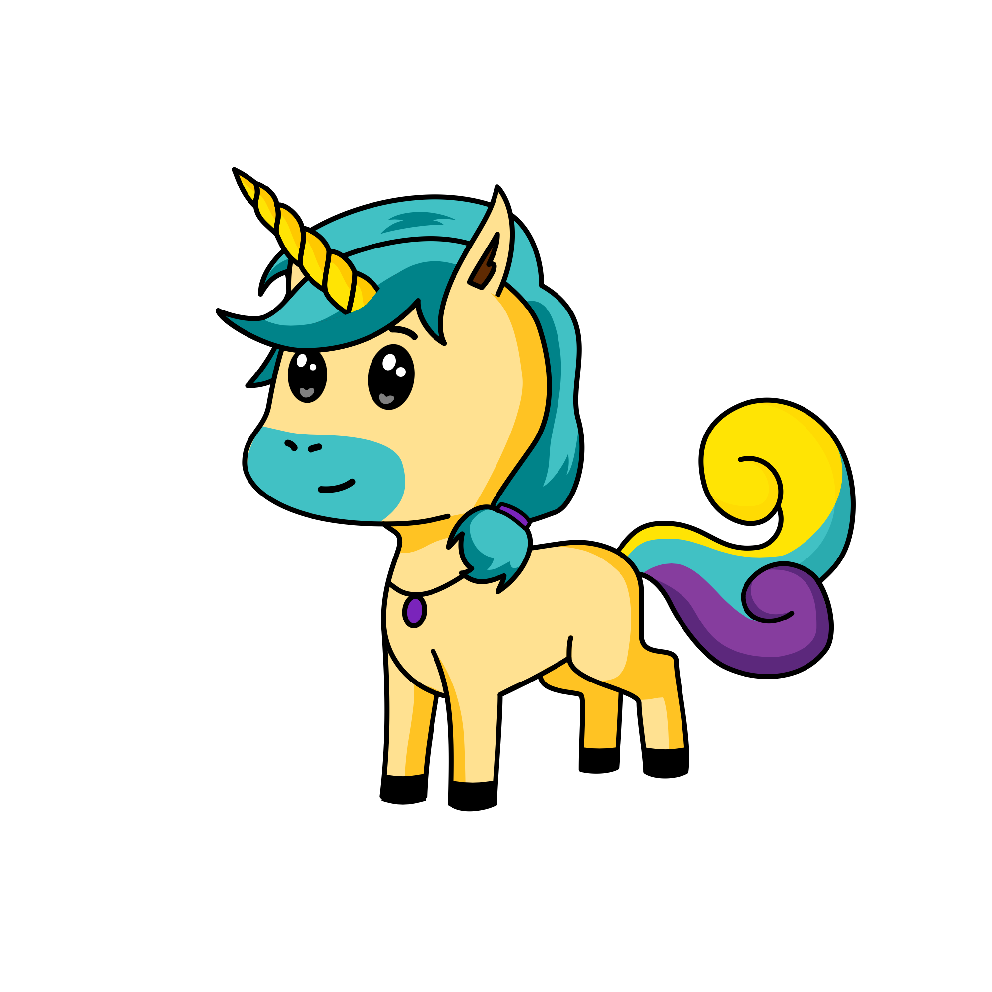 Sunflower, the unicorn
