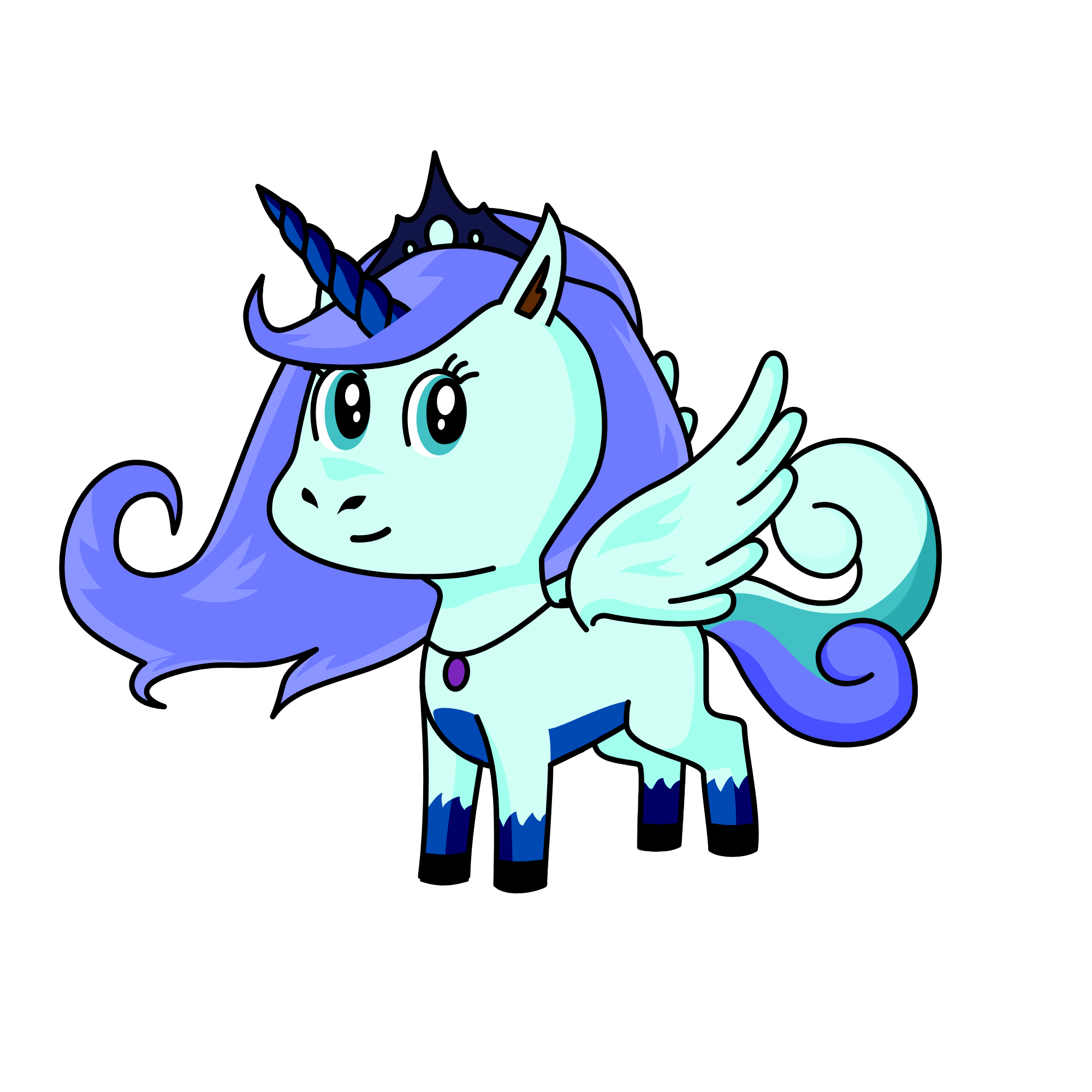 snowstorm, the unicorn