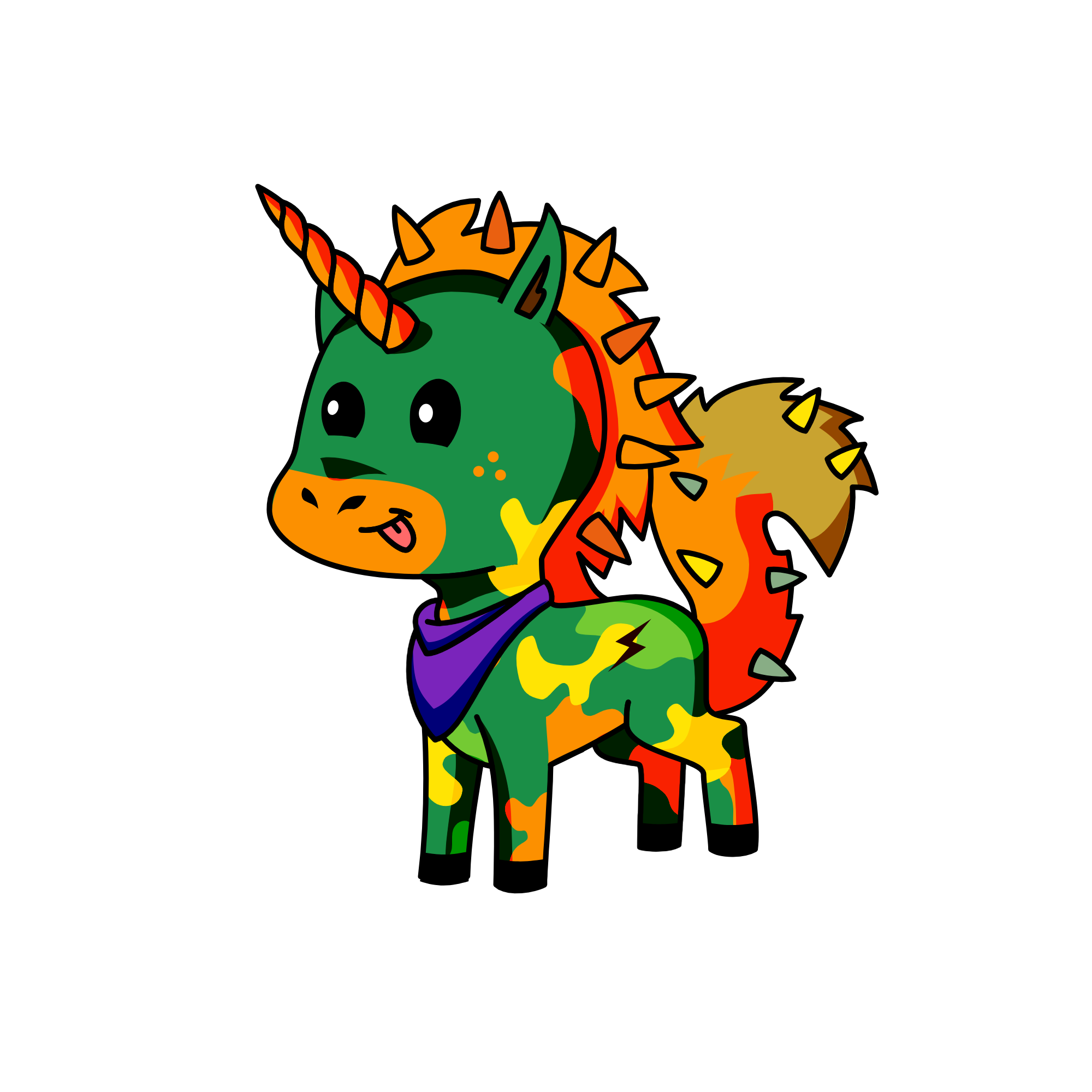cactus, the unicorn