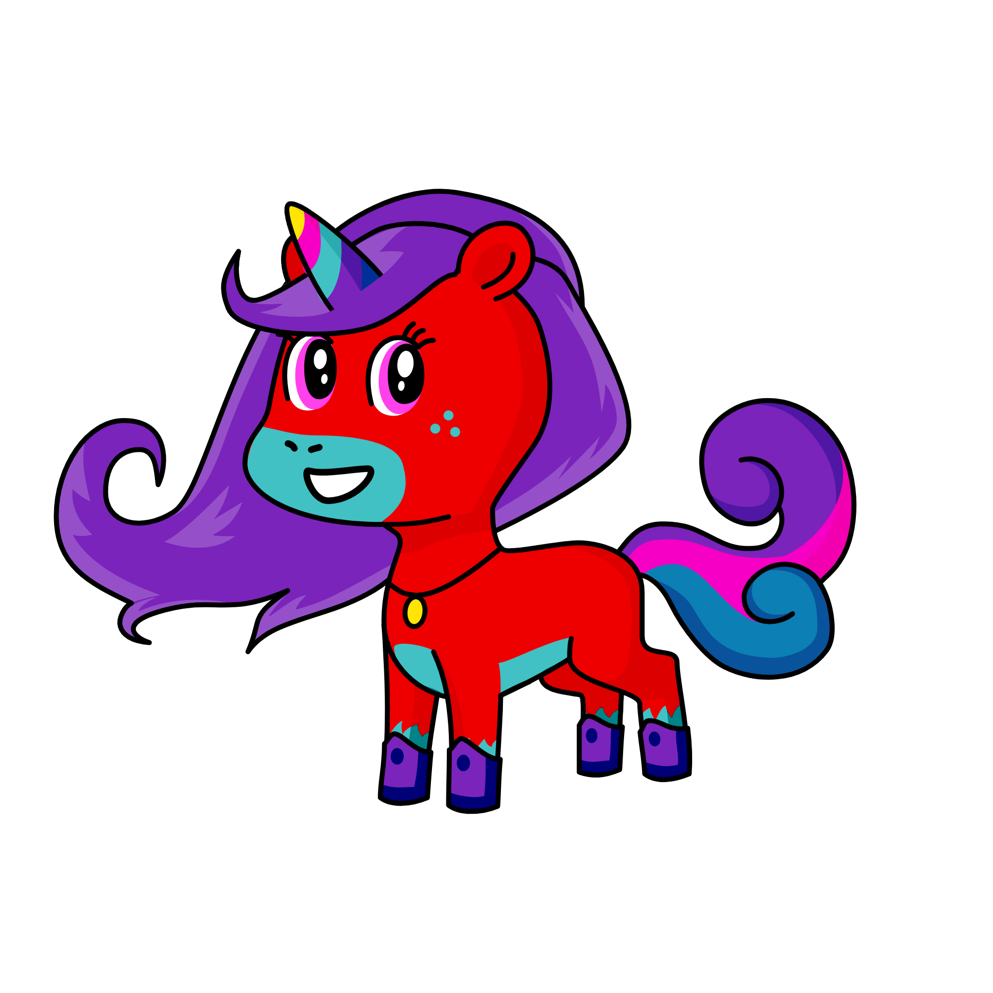 sparkles, the unicorn