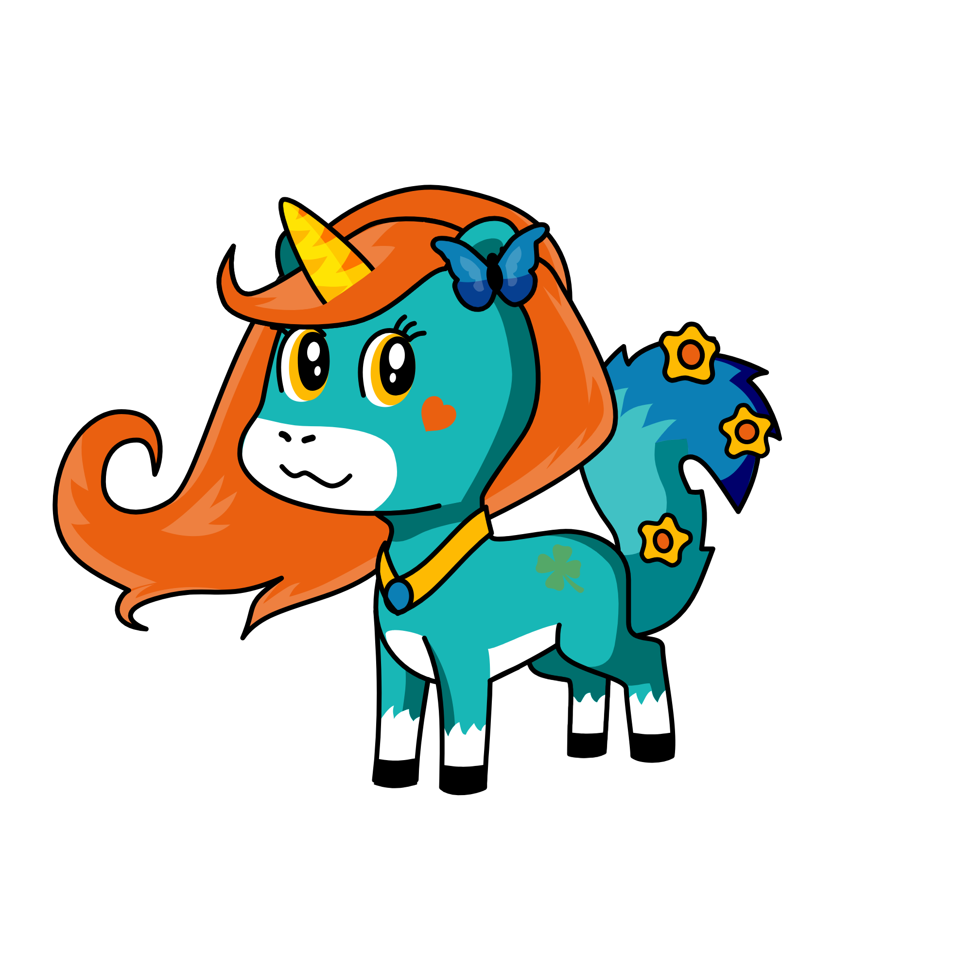 Skyer_Cloudy, the unicorn