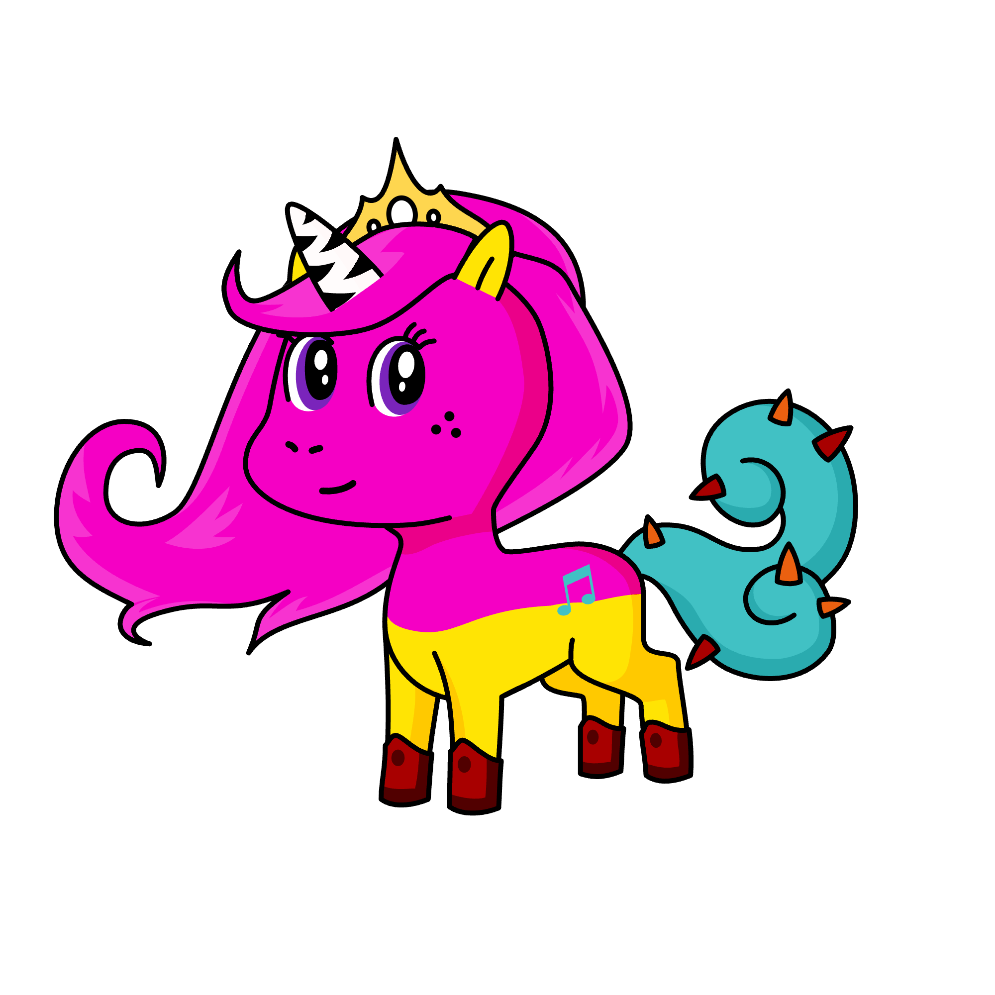 Zooble, the unicorn