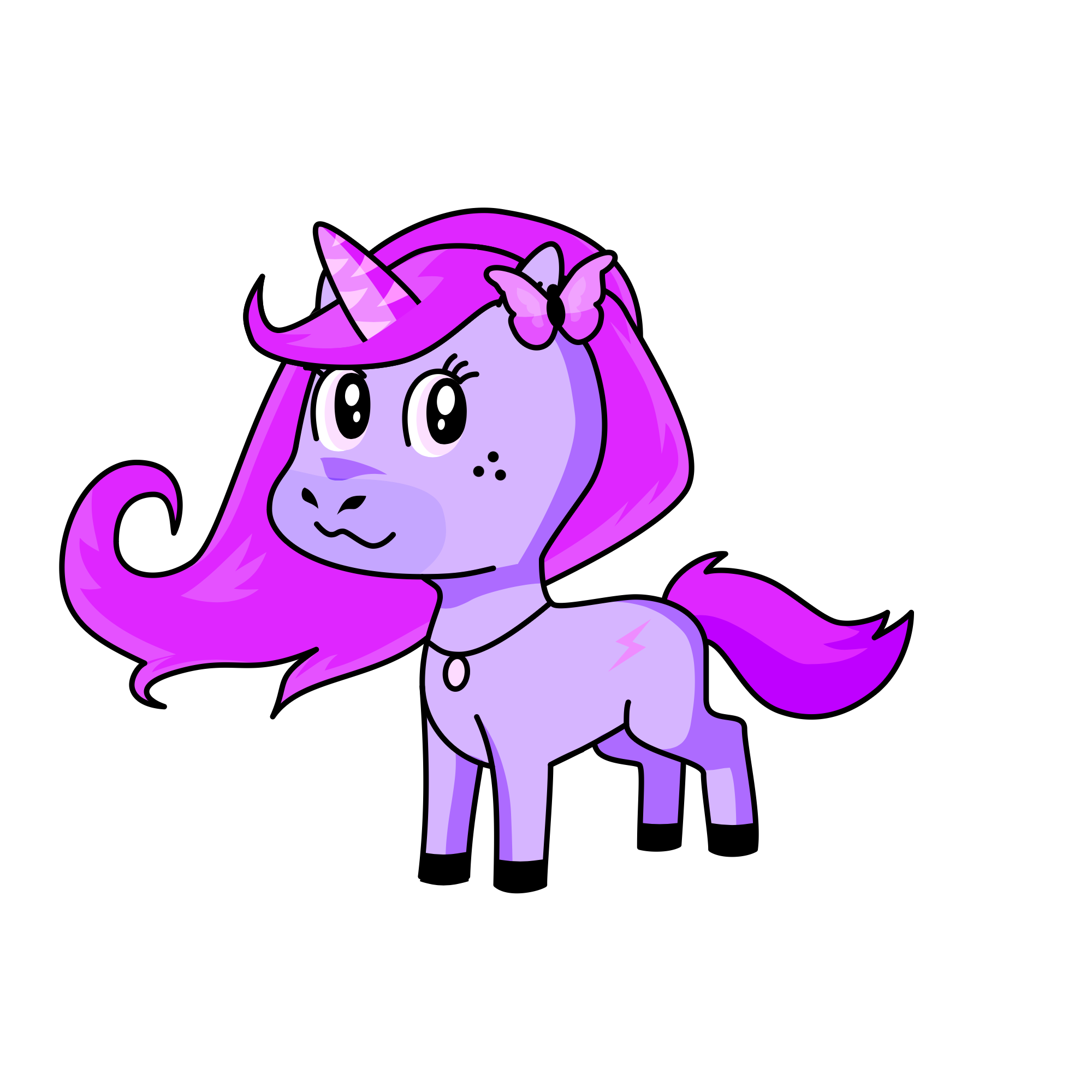 Candyfloss, the unicorn