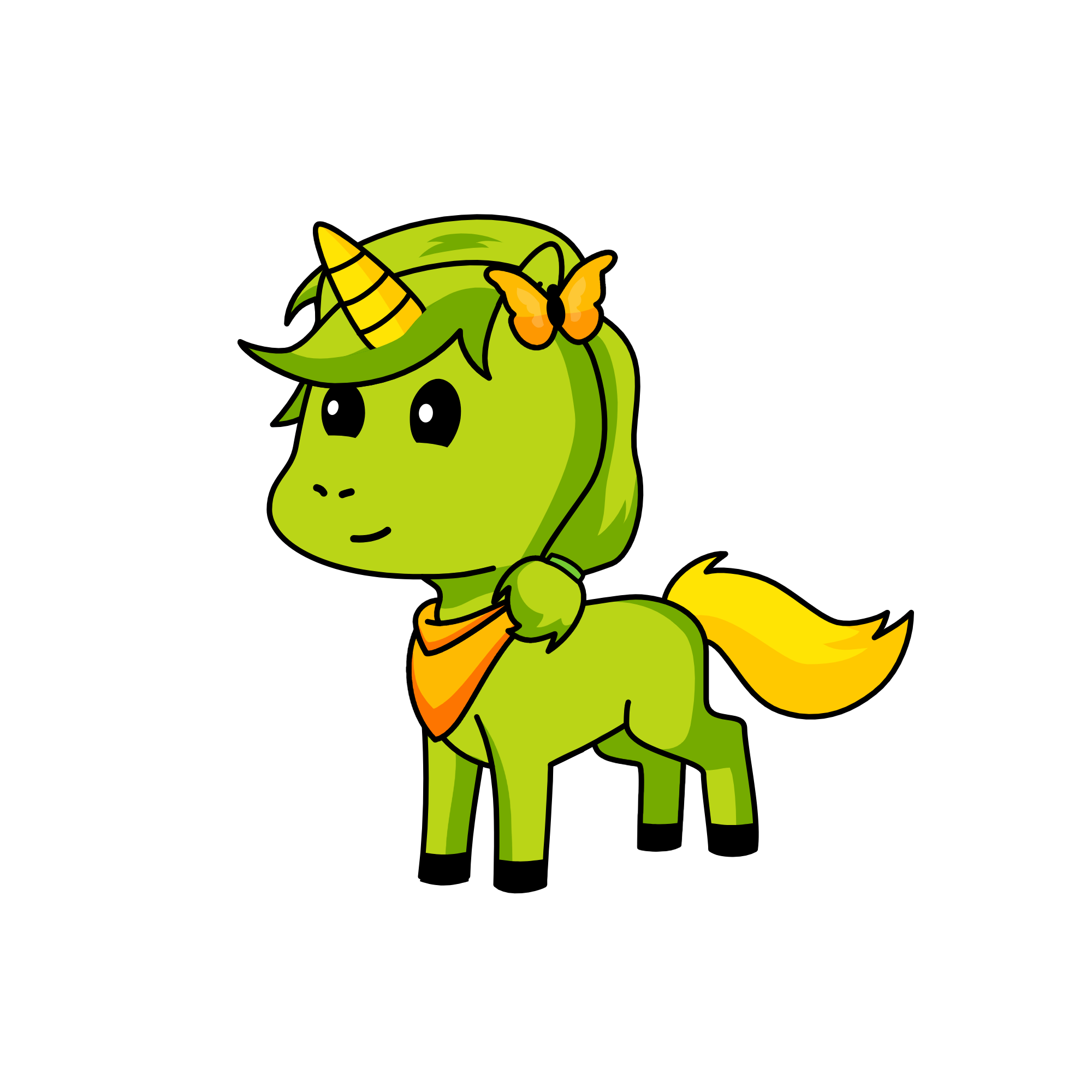 butter, the unicorn