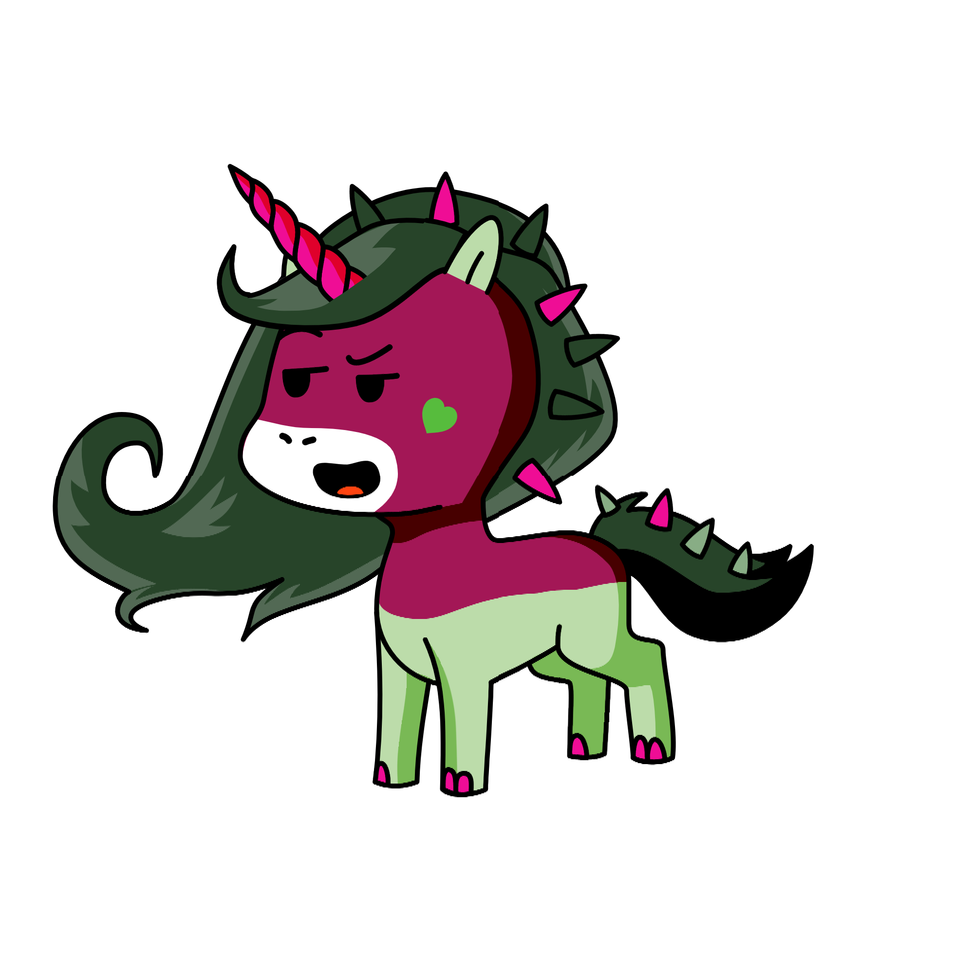 ElsaHugo duroj, the unicorn