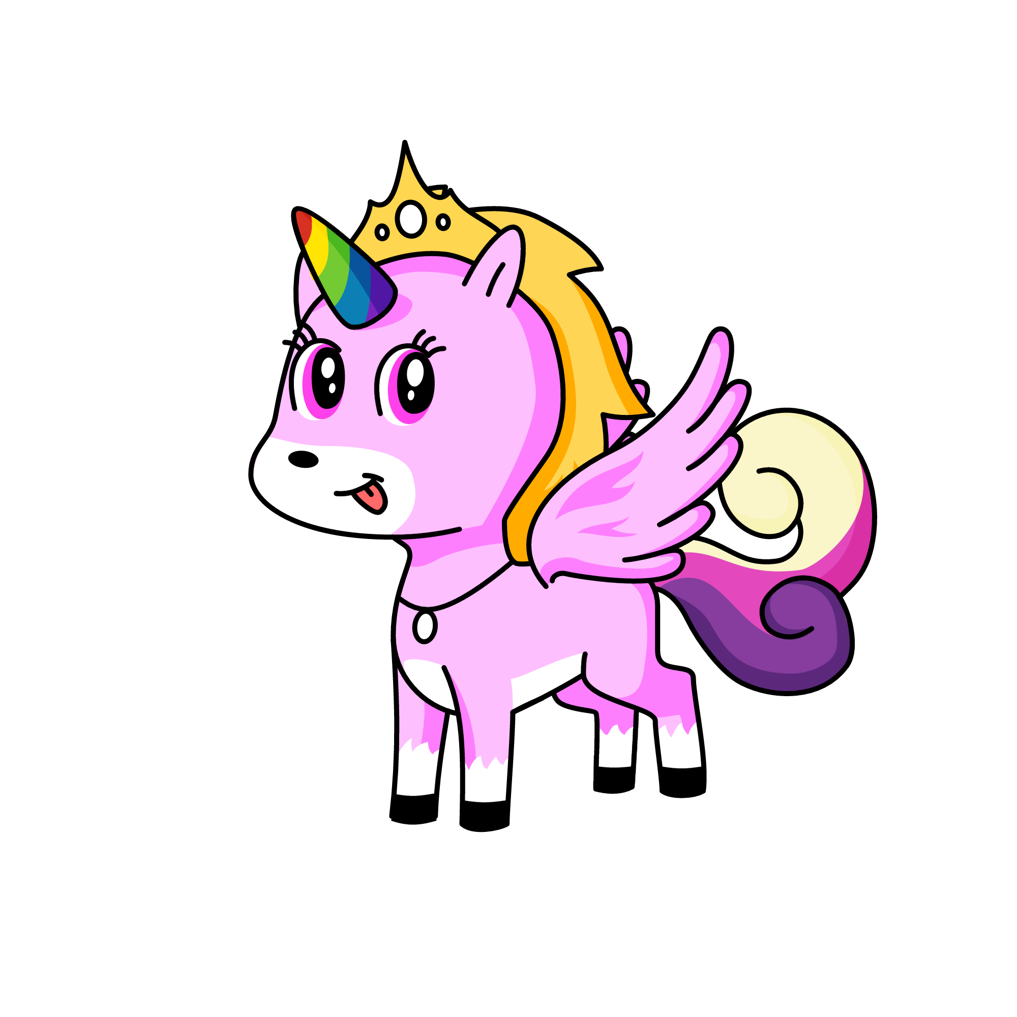 QUEEN ESME , the unicorn