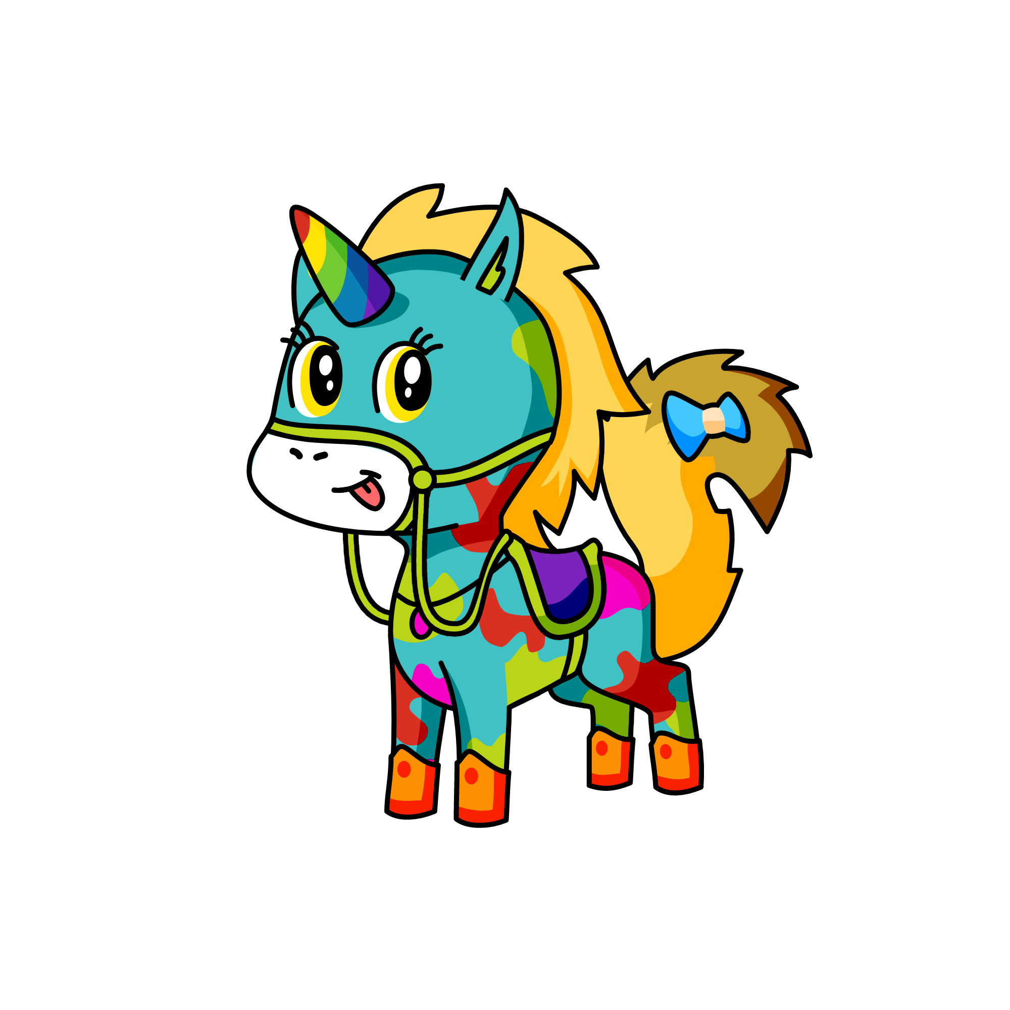 Arcoìris, the unicorn