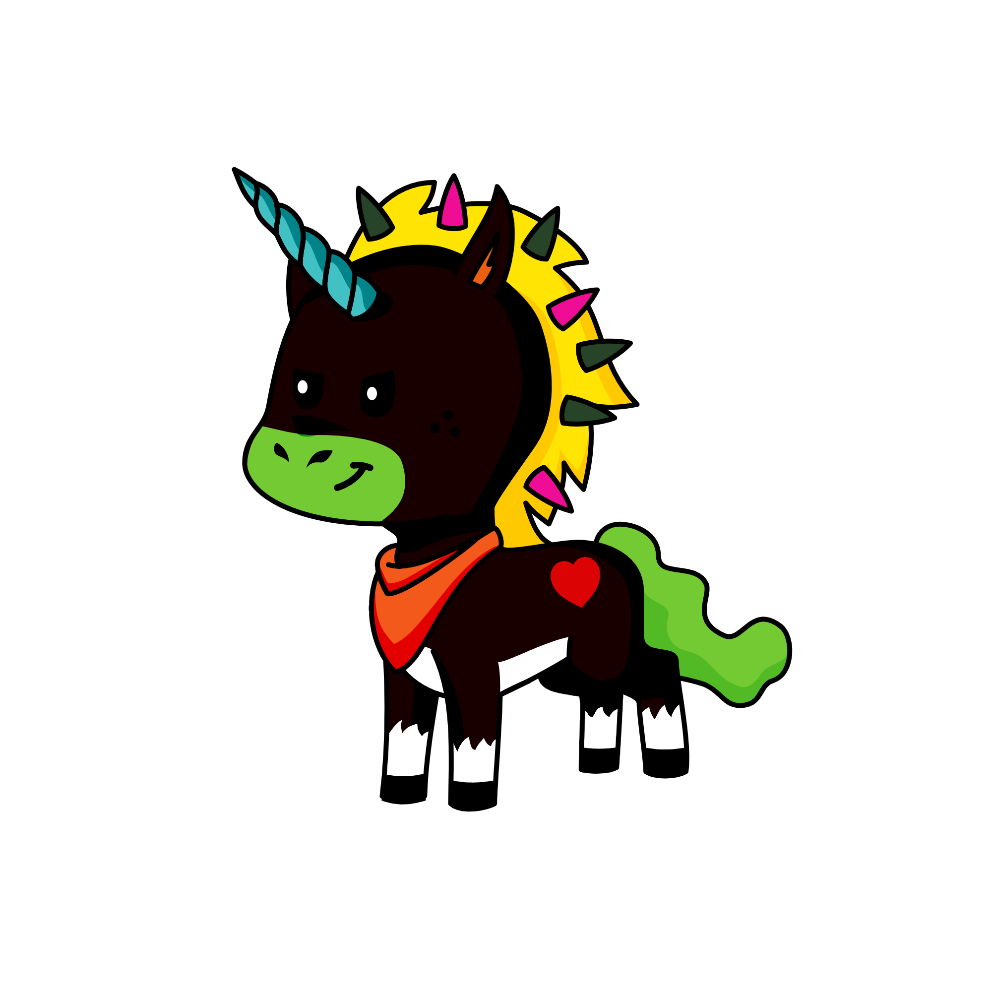 Miedo, the unicorn