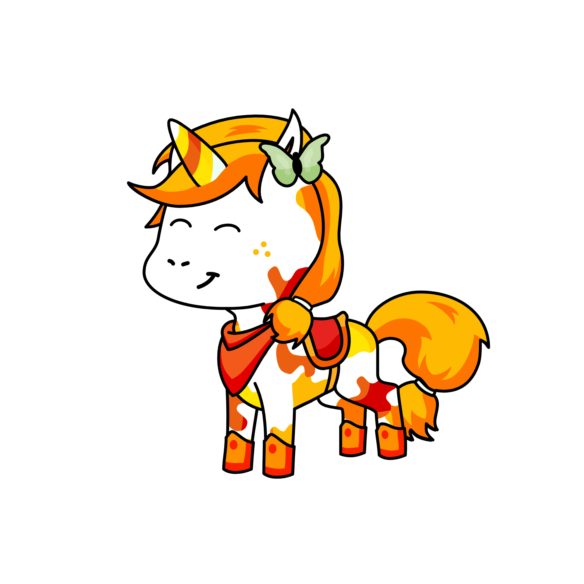 Butterfly, the unicorn