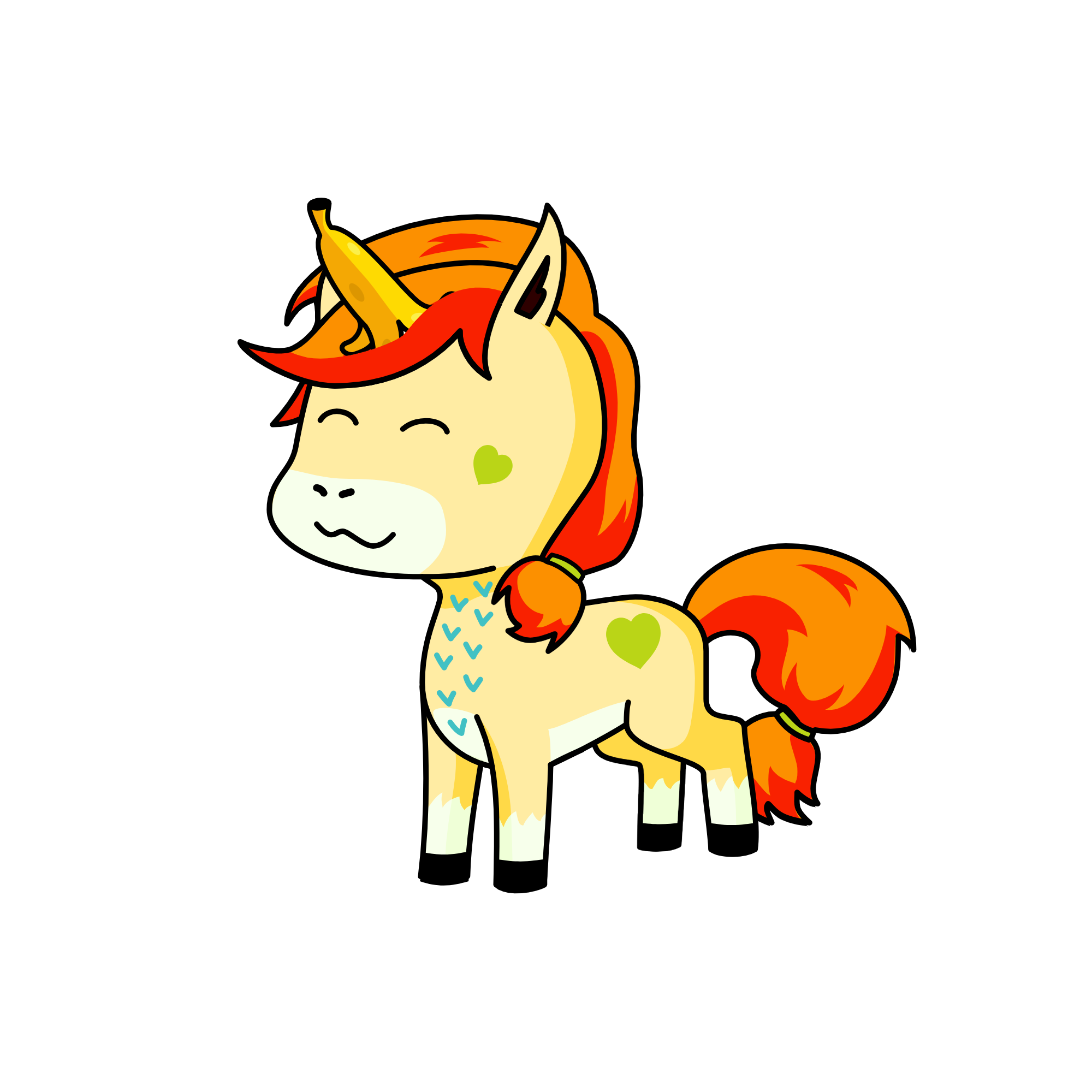 Recycle, the unicorn