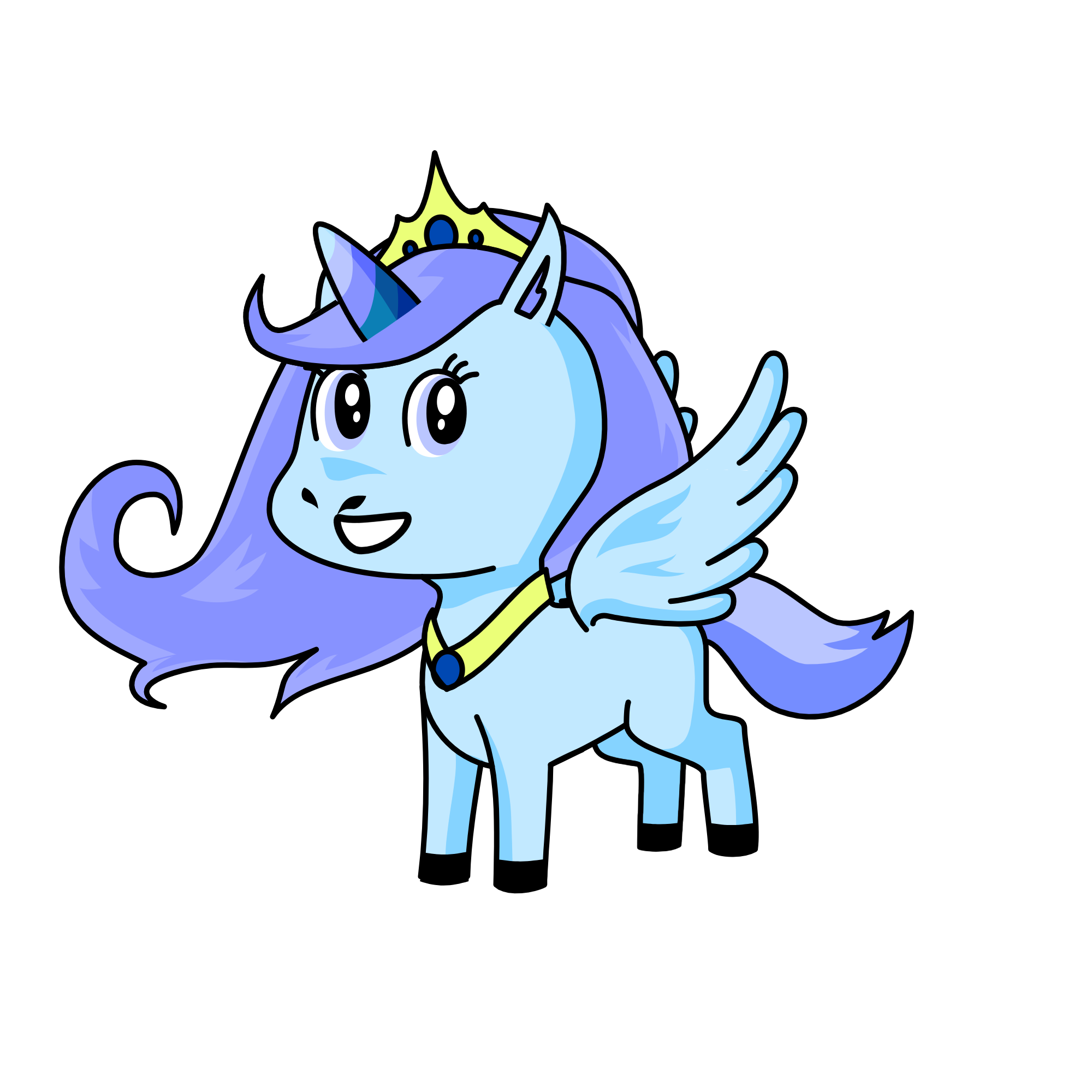 Queen Frost, the unicorn