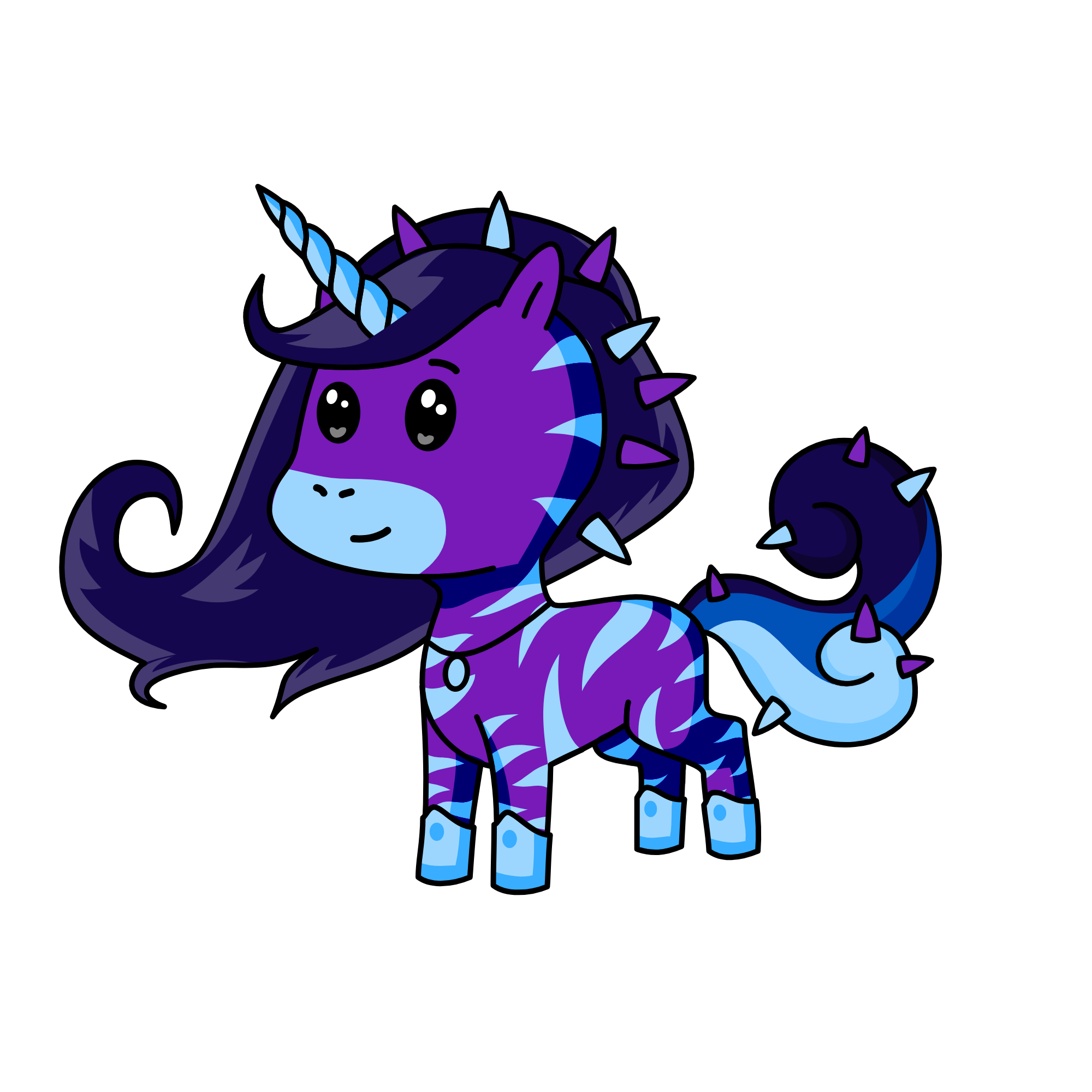 luna sparks, the unicorn