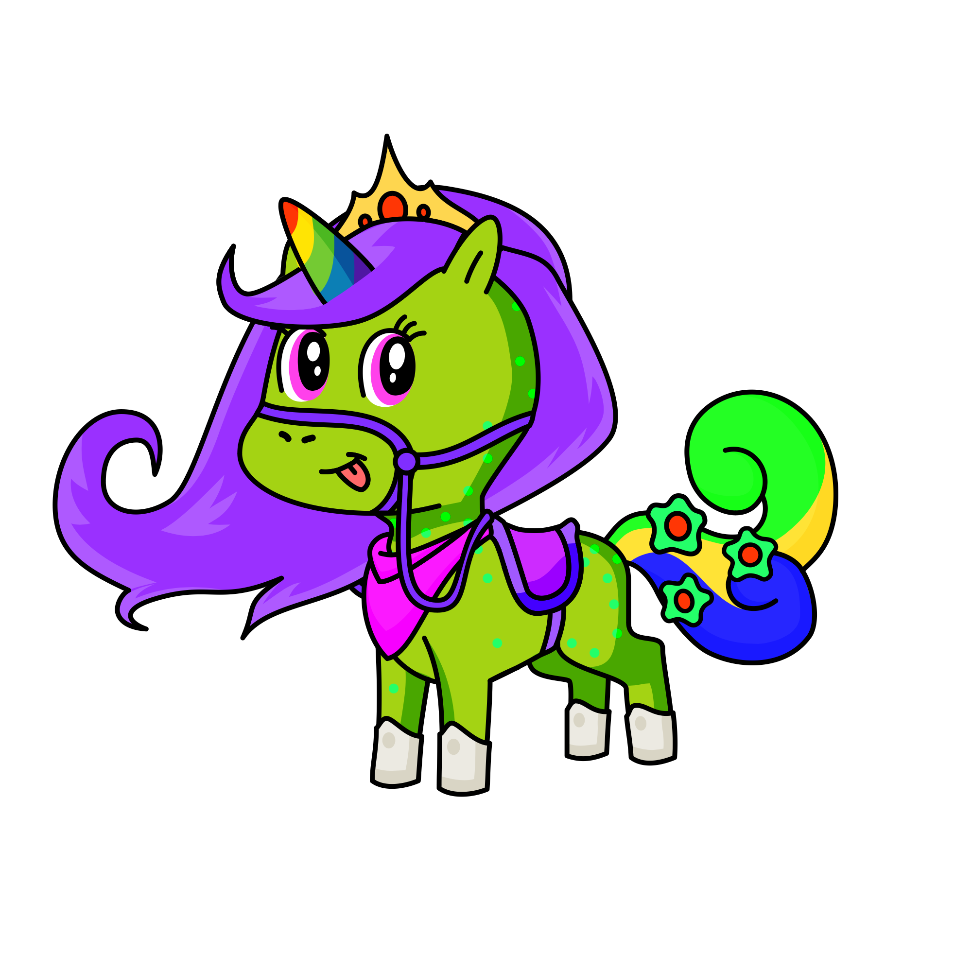Cactus, the unicorn