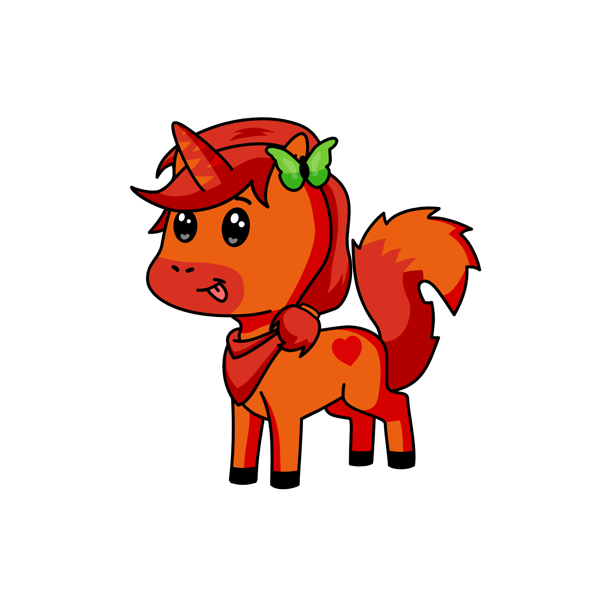 I Ate Beets, the unicorn