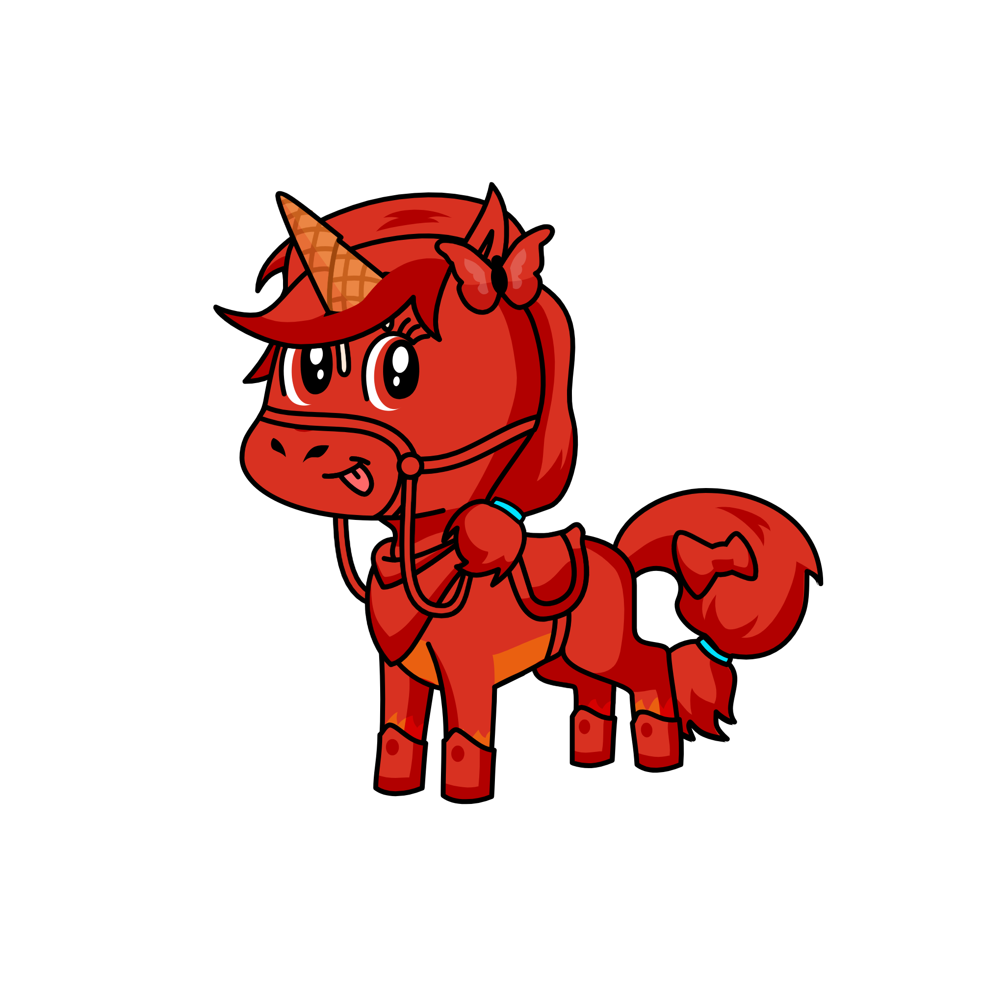 Buttercup, the unicorn