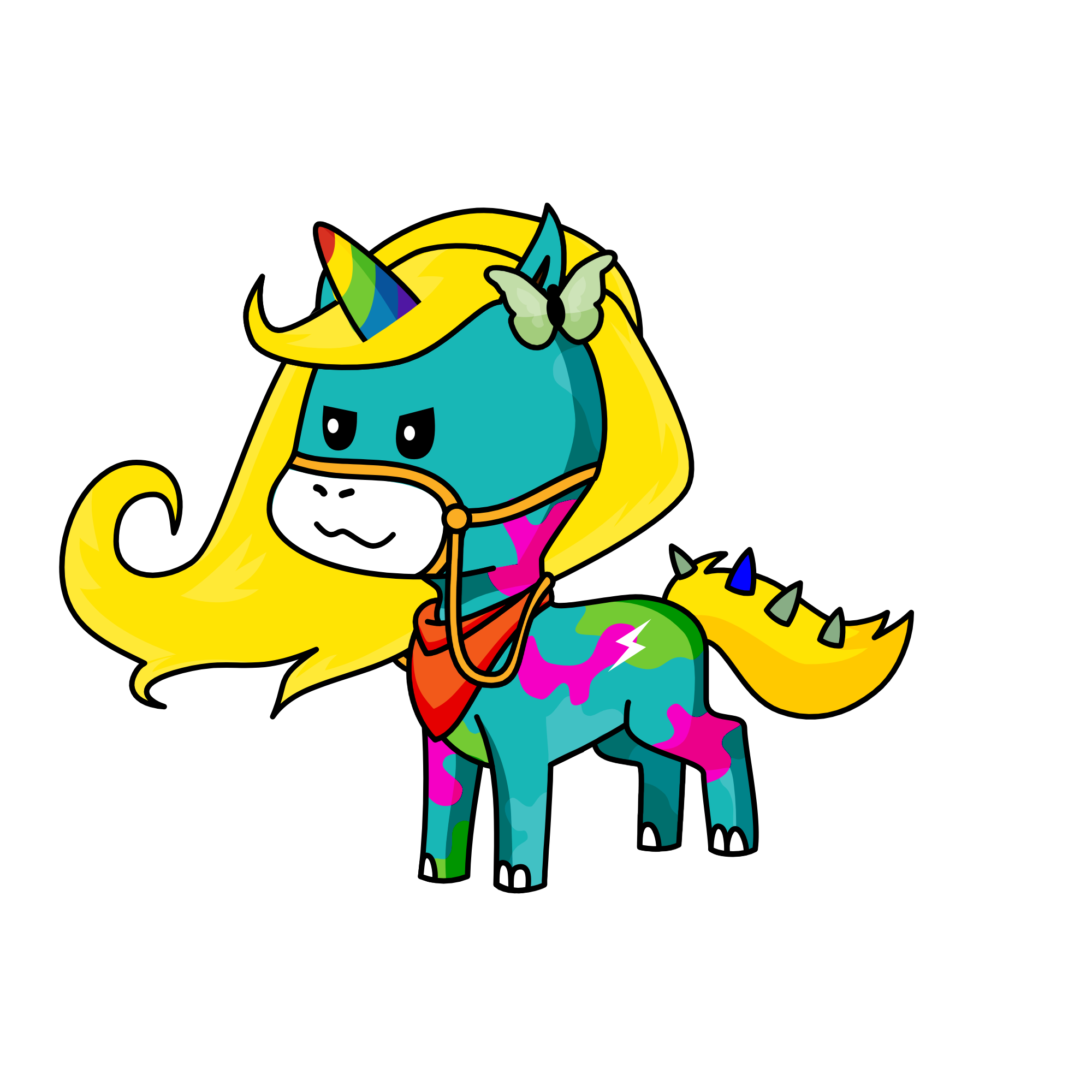 iris, the unicorn