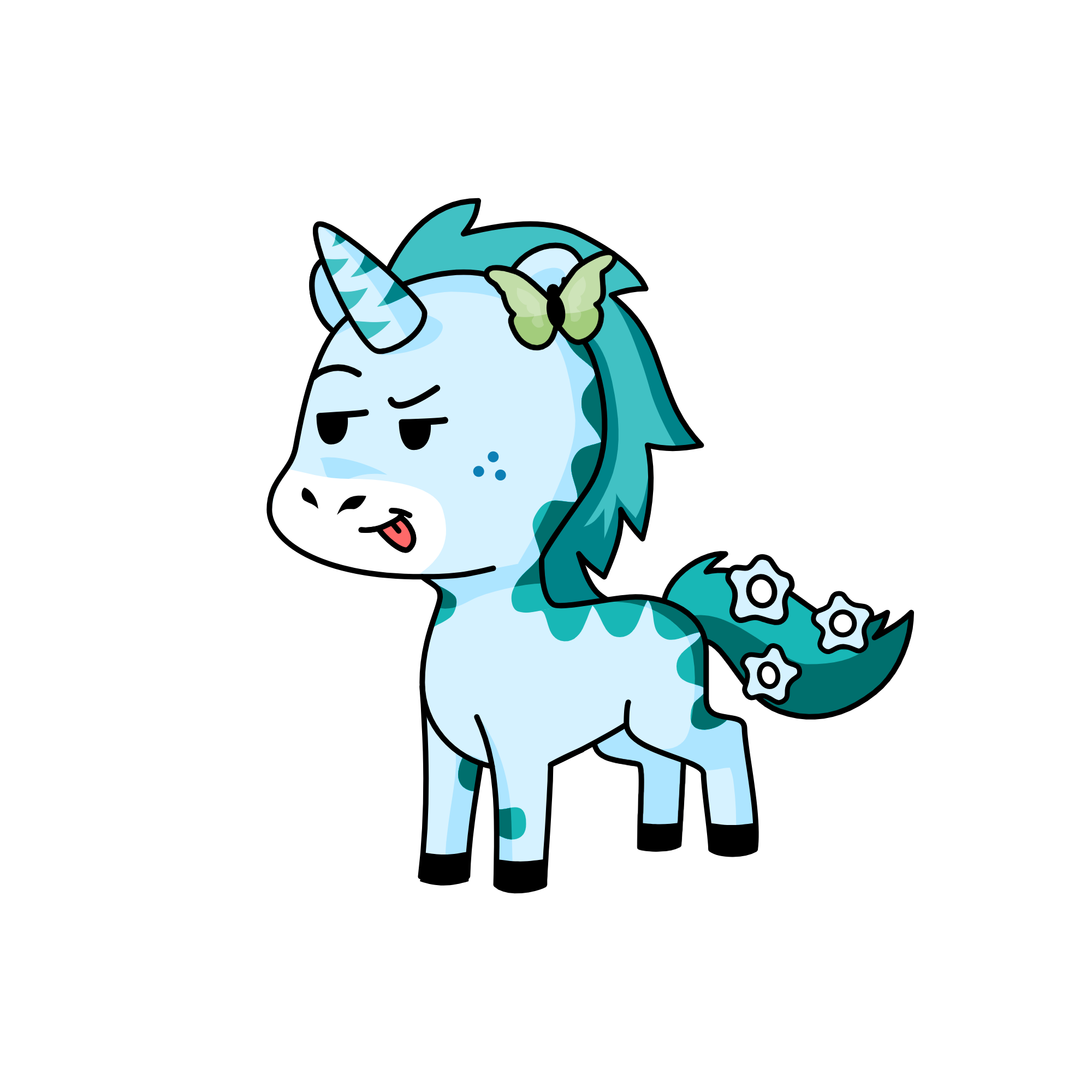 Basic Unicorn, the unicorn