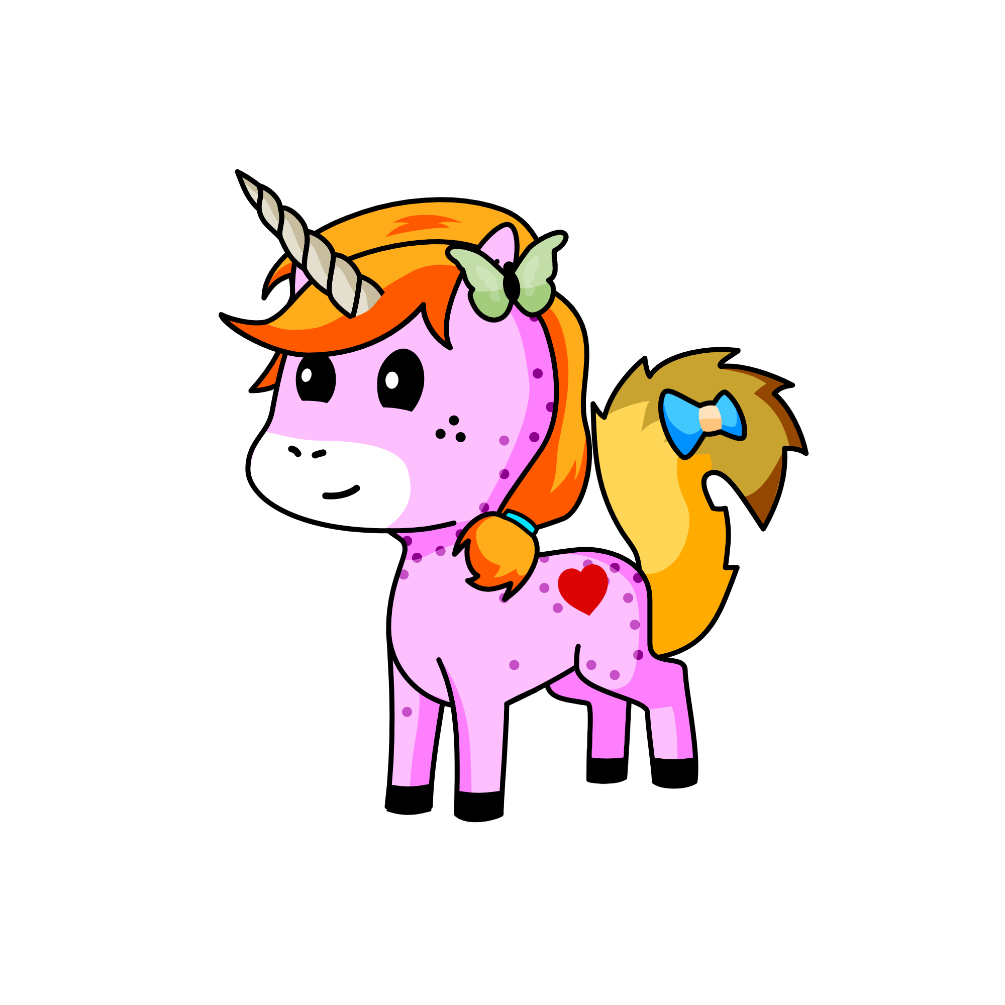 dot, the unicorn