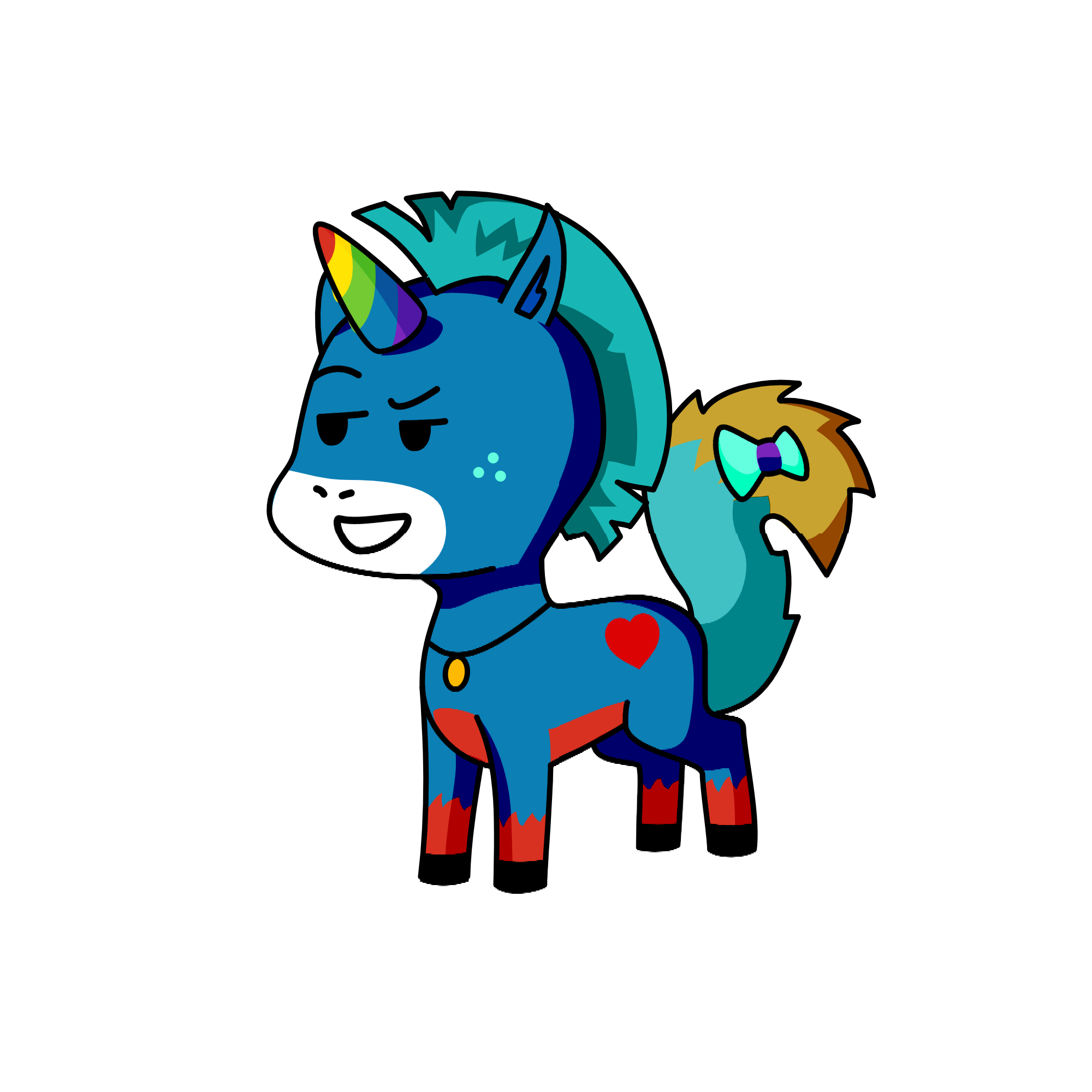 Dj, the unicorn