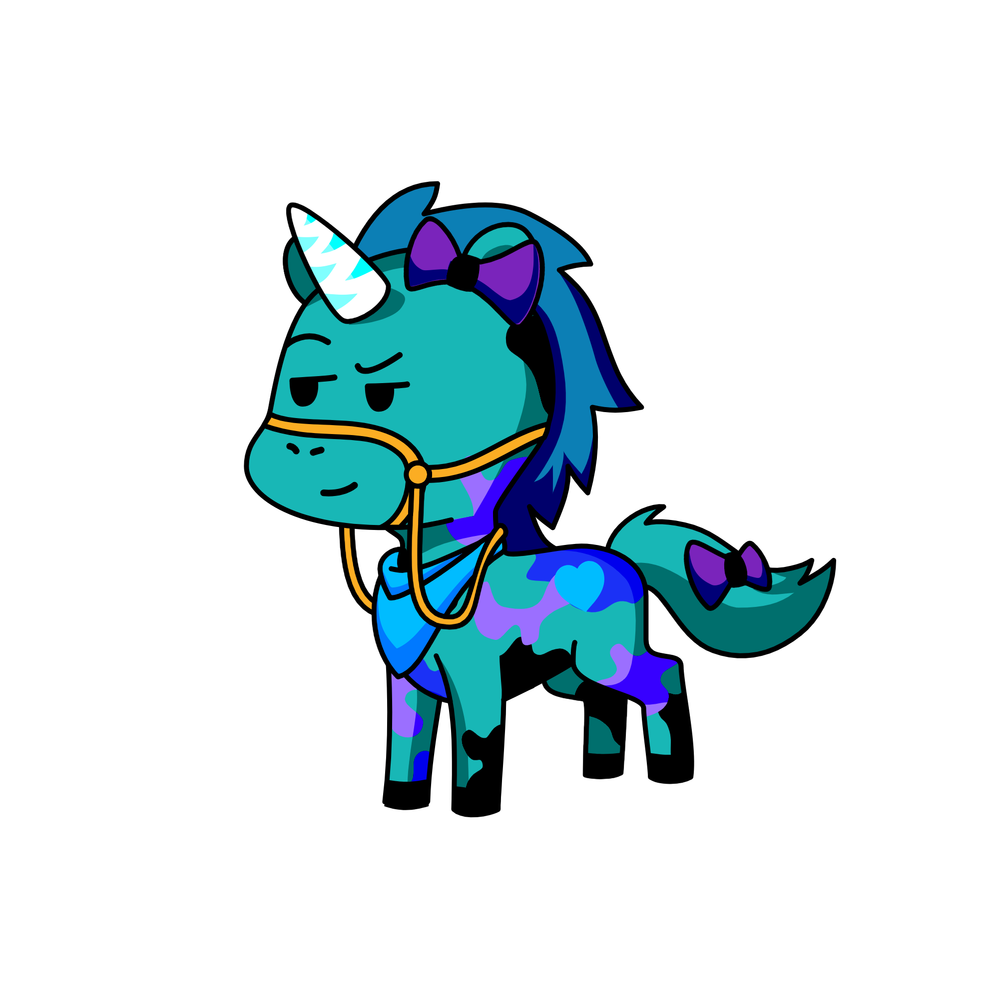 Pokemon ball, the unicorn