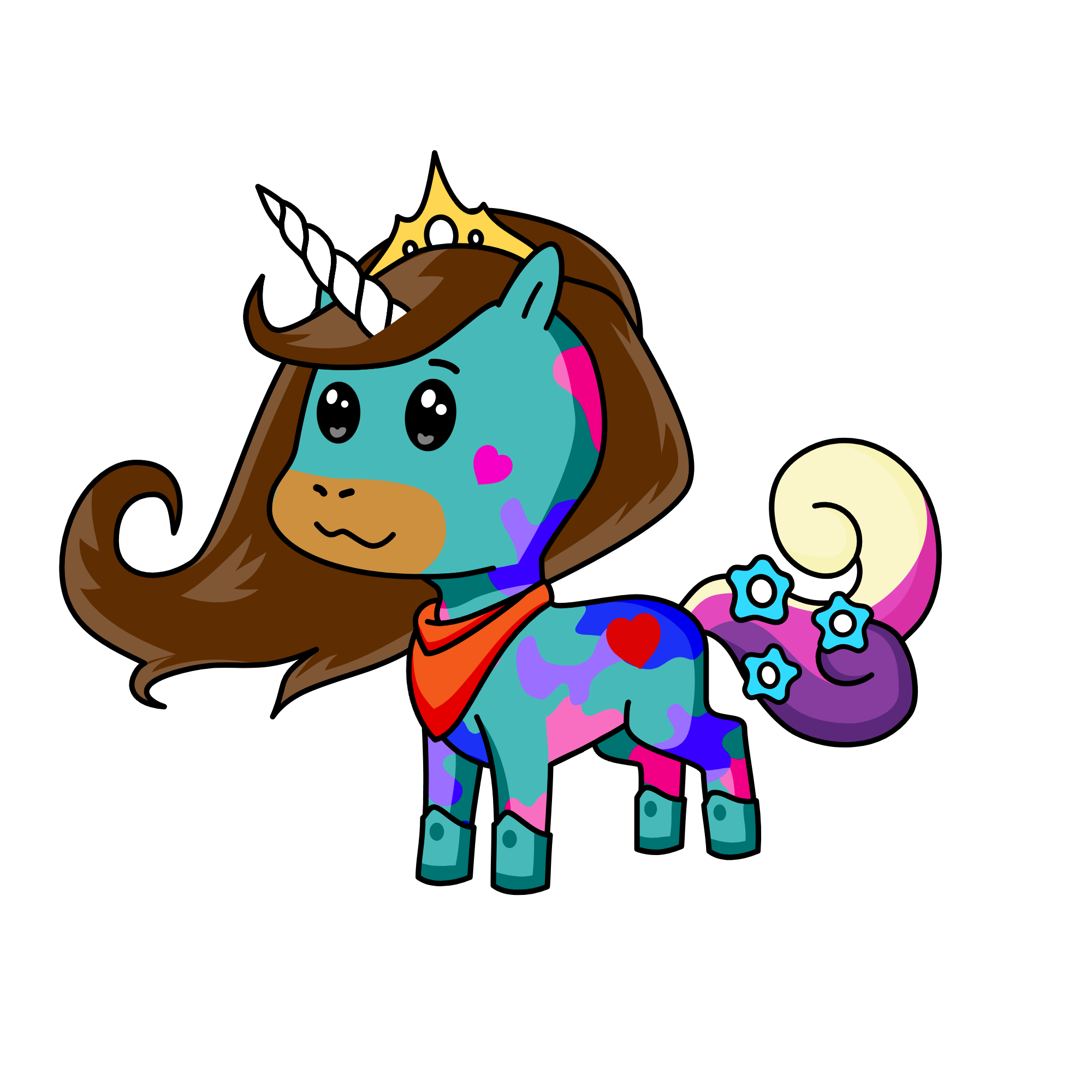 Luna, the unicorn
