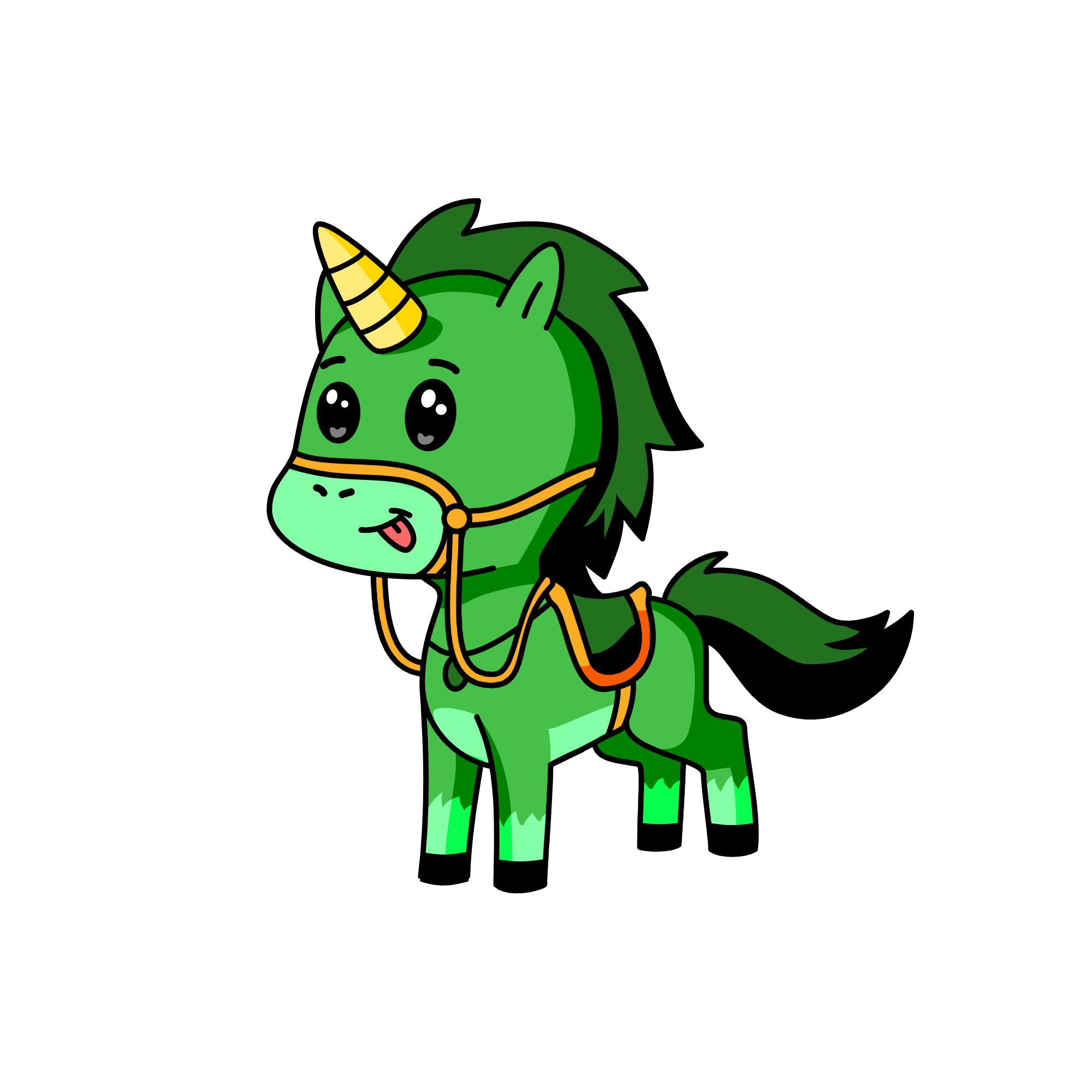 Leaf, the unicorn