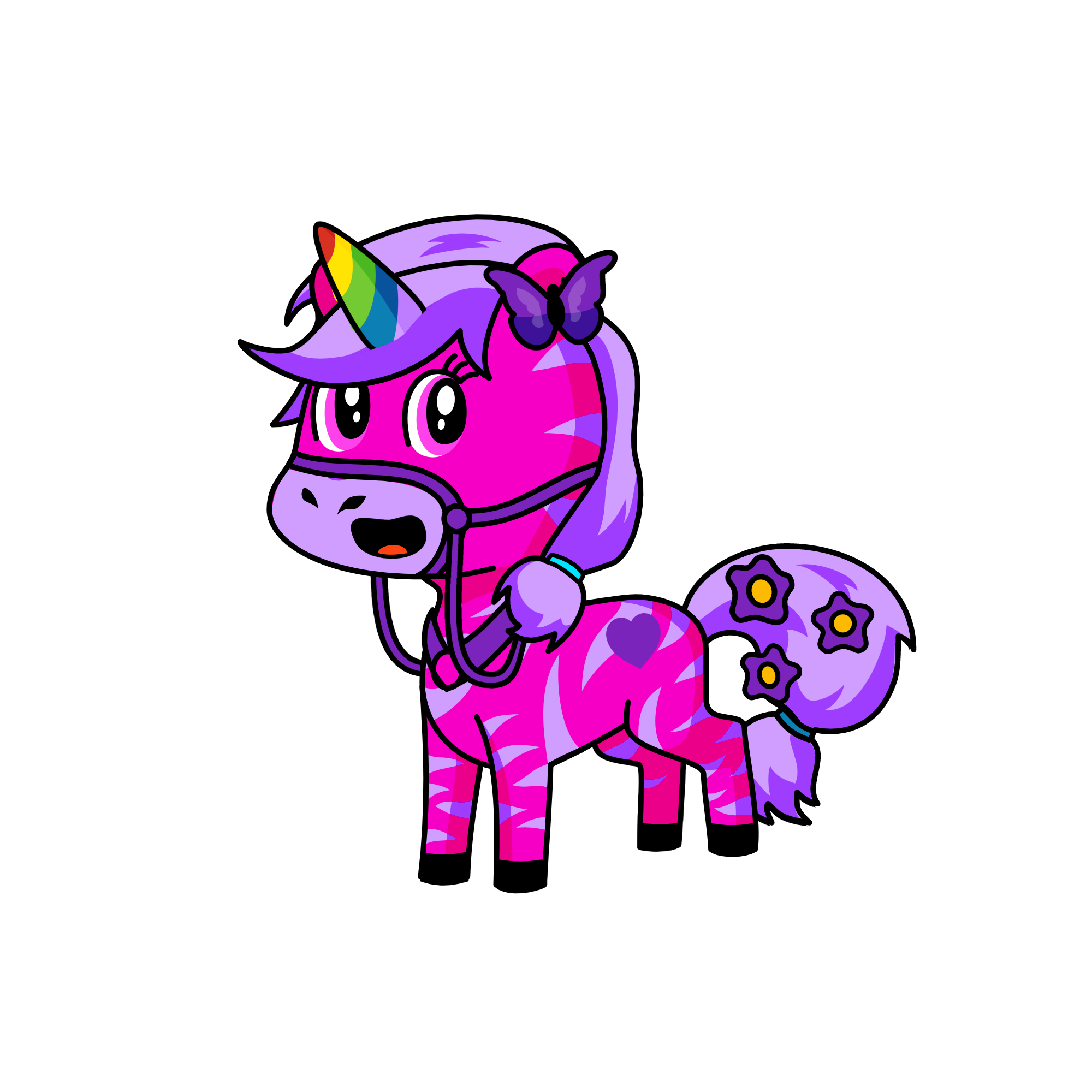 Mango, the unicorn
