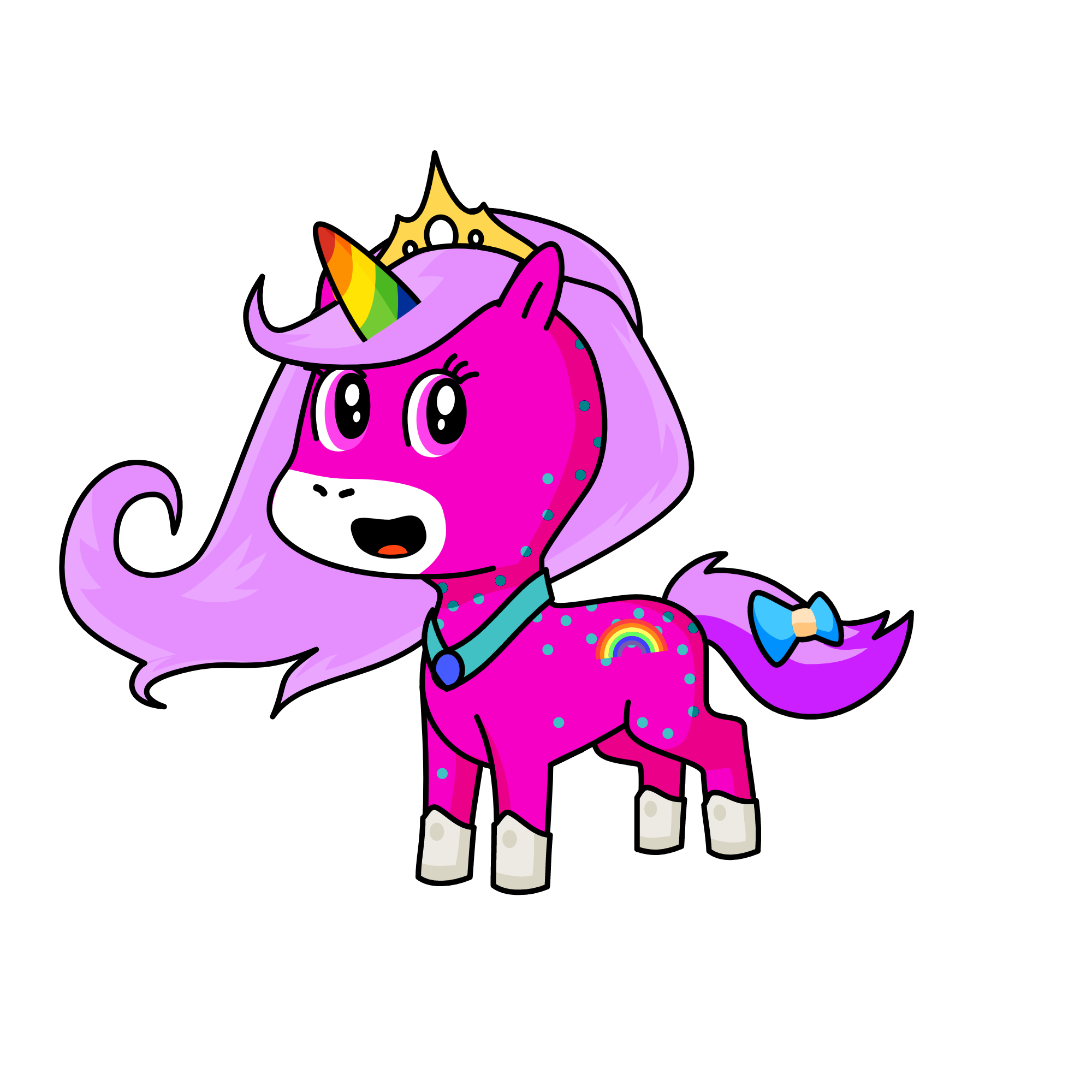 Queen Unicorn, the unicorn